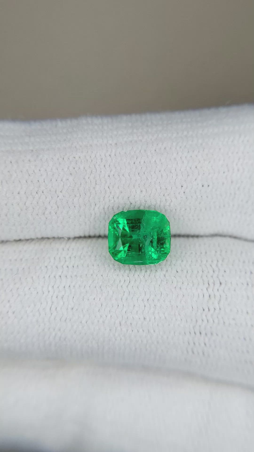 1.52 Ct. Emerald from Afghanistan Size Video