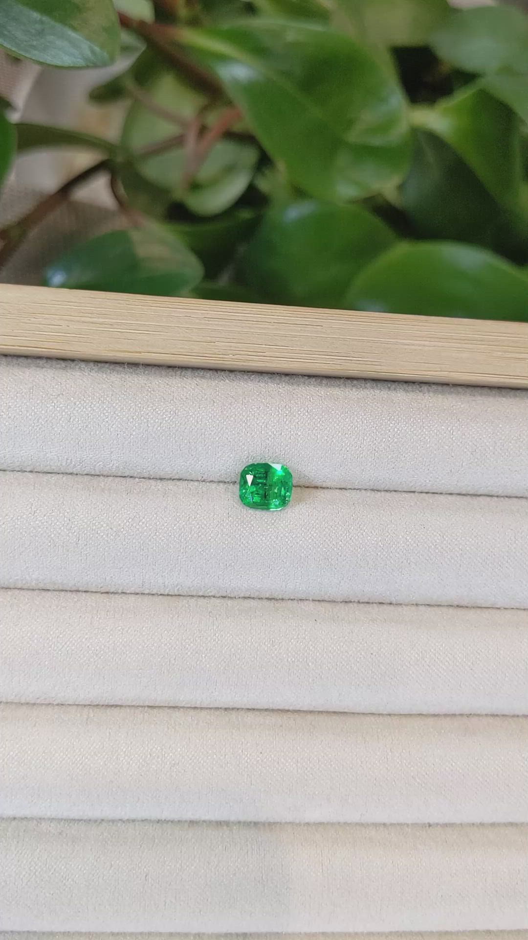 1.52 Ct. Emerald from Afghanistan Size Video