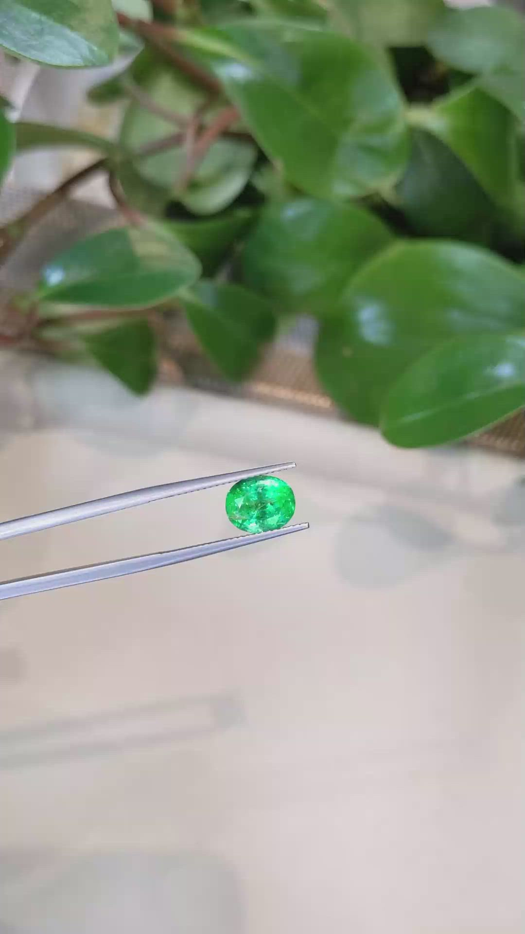 2.69 Ct. Emerald from Afghanistan Size Video
