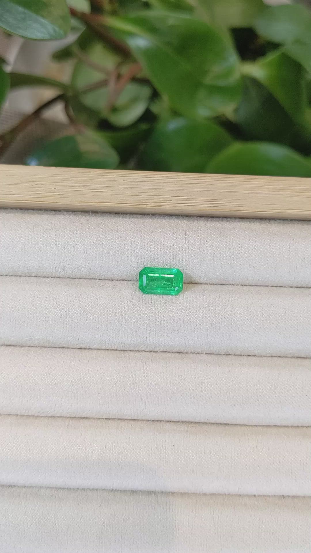 1.99 Ct. Emerald from Afghanistan Size Video