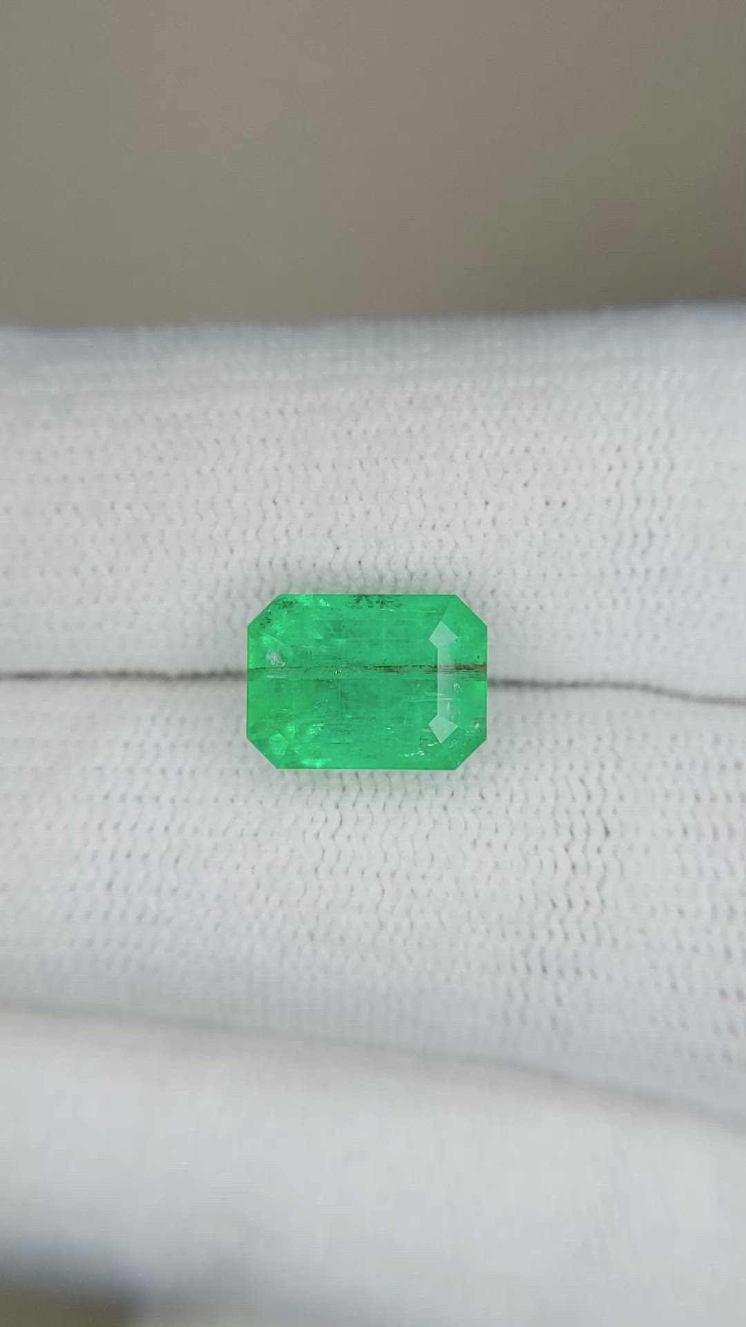 3.07 Ct. Emerald from Afghanistan Size Video