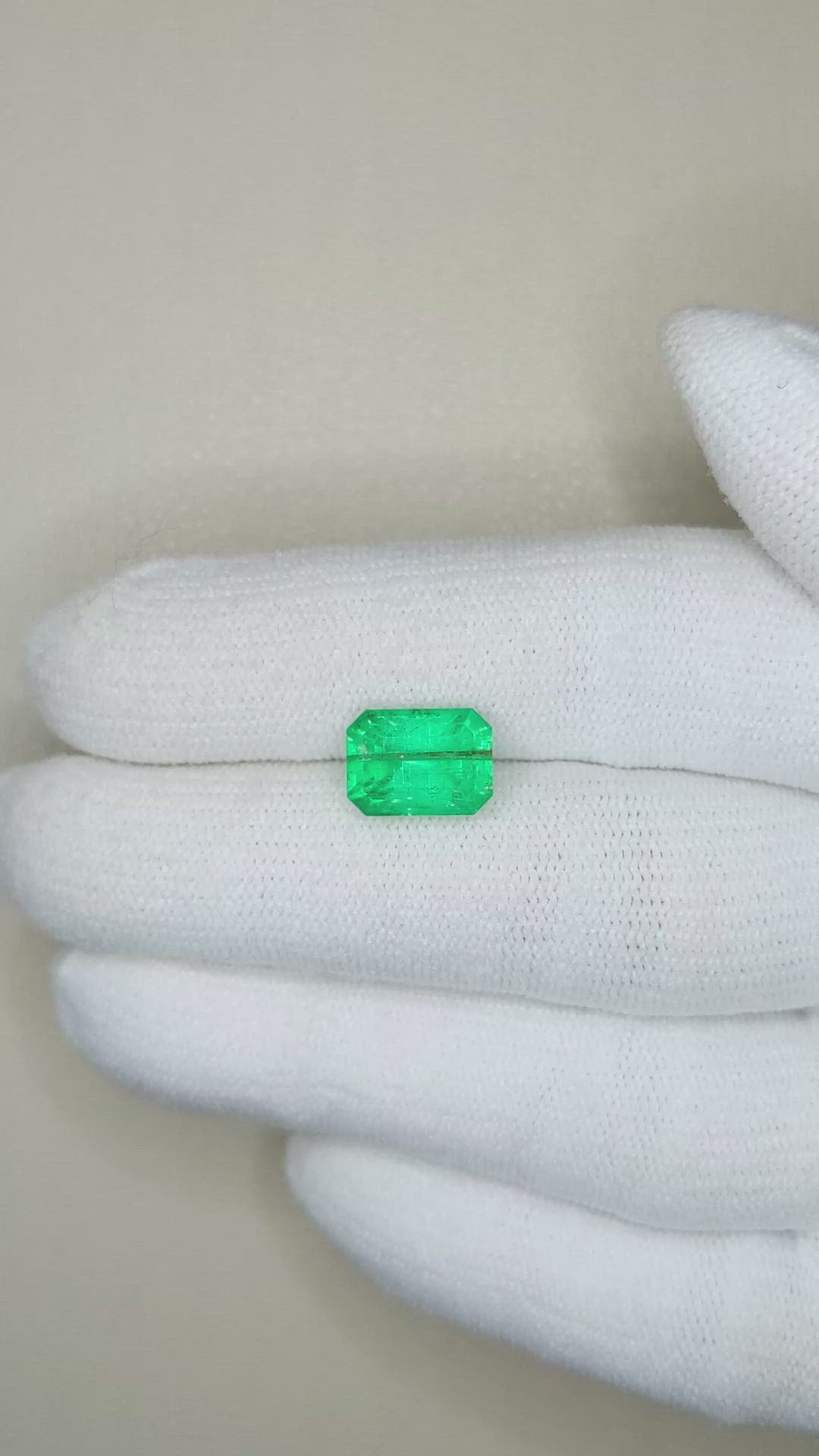 3.07 Ct. Emerald from Afghanistan Size Video