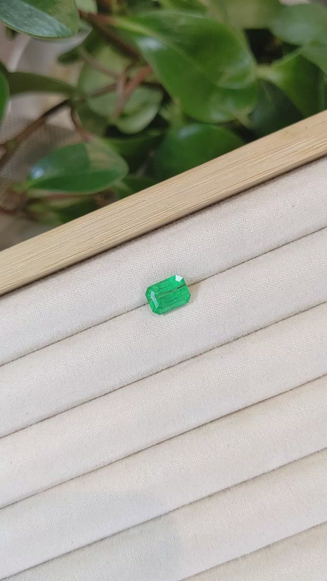 3.07 Ct. Emerald from Afghanistan Size Video