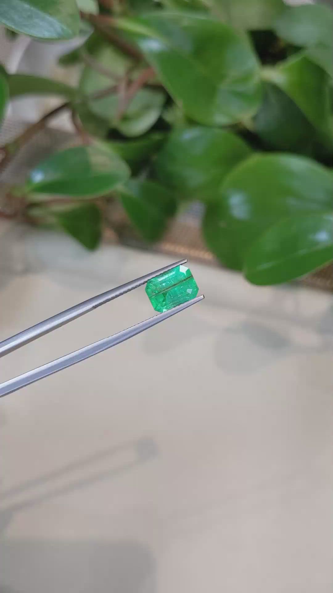 3.07 Ct. Emerald from Afghanistan Size Video