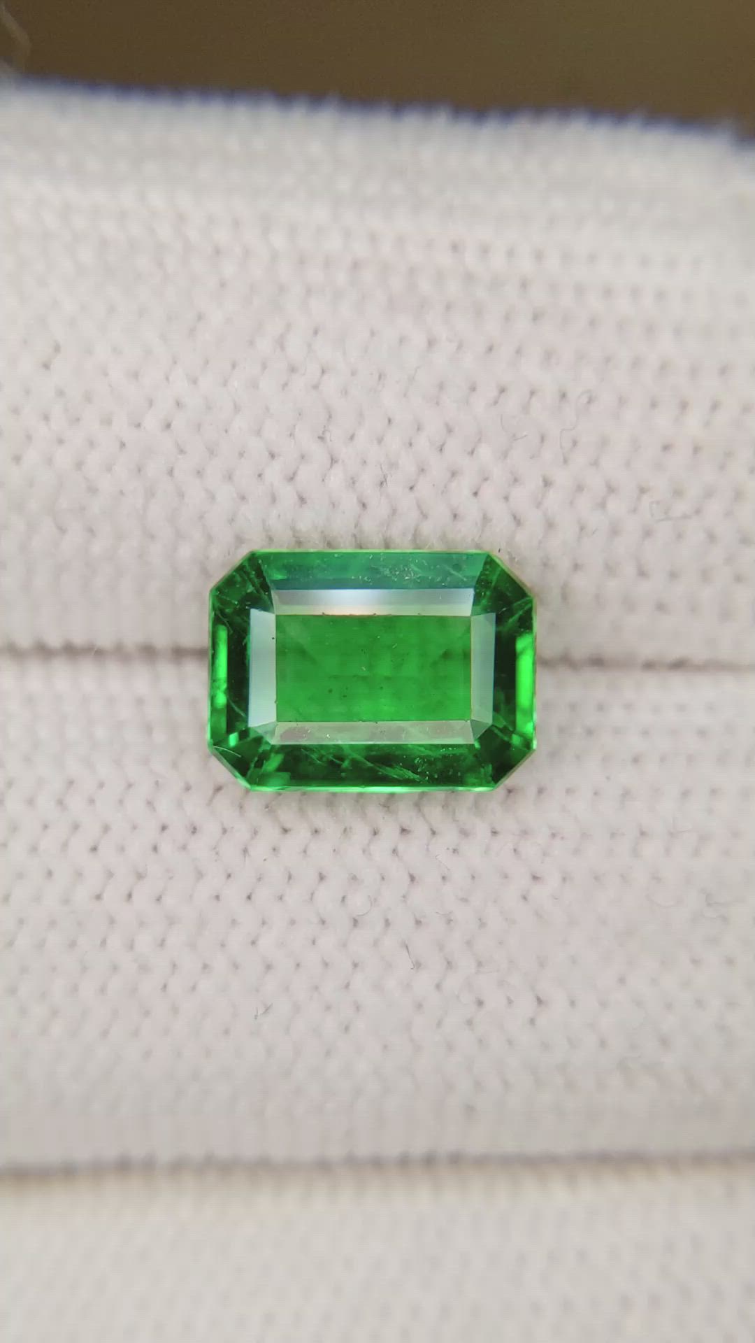 2.42 Ct. Emerald from Zambia Size Video