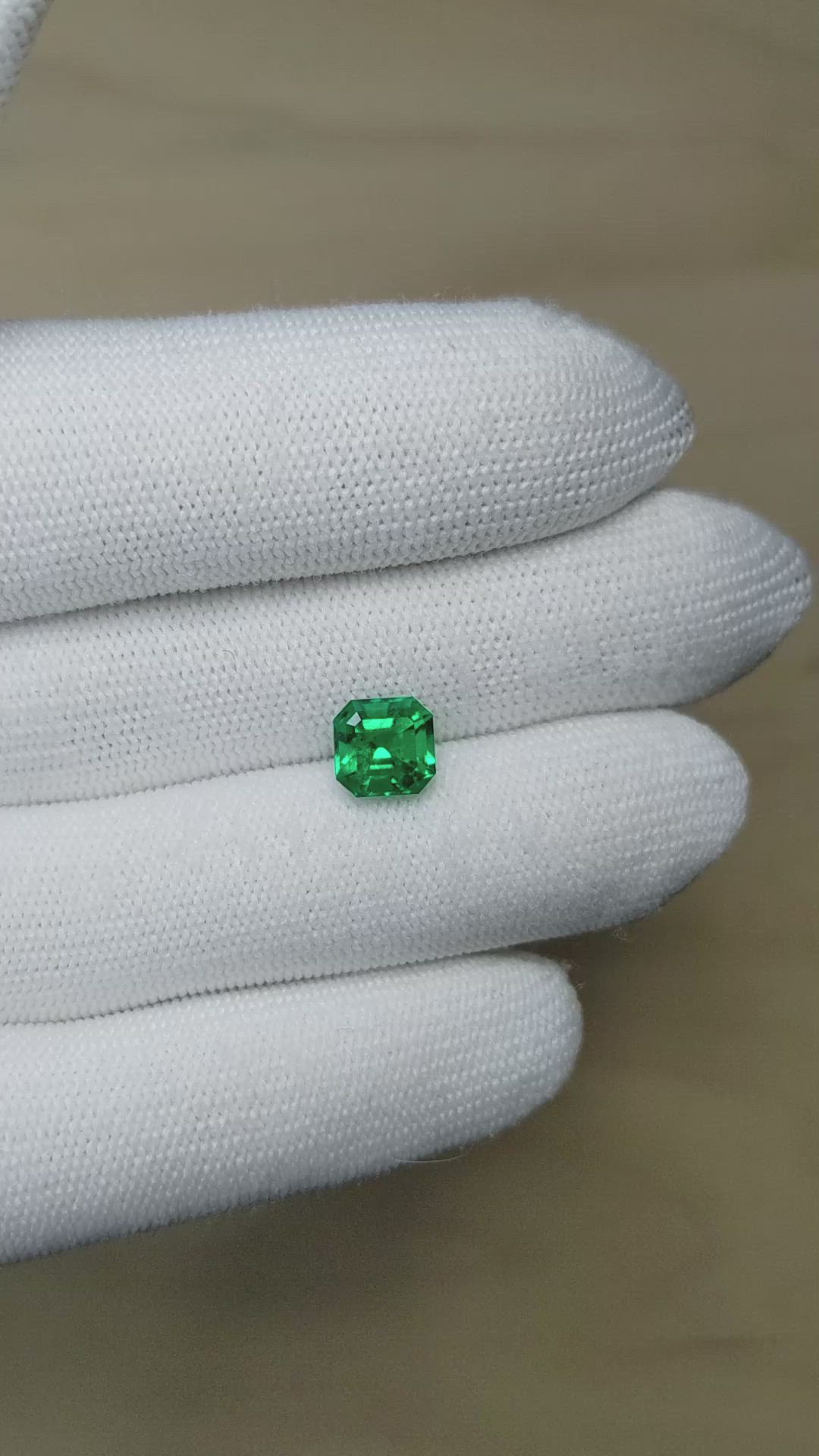 2.34 Ct. Emerald from Colombia Size Video