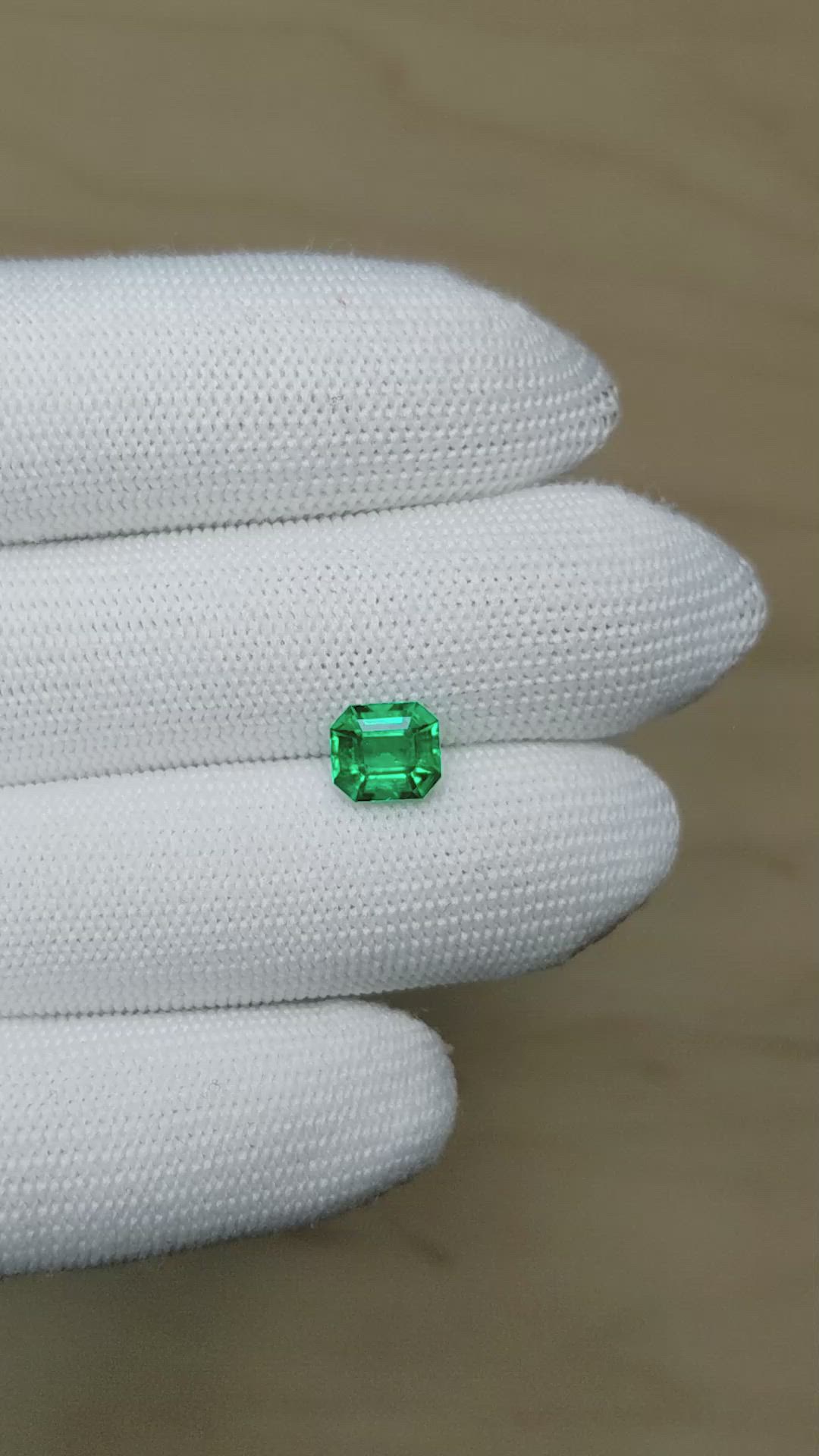 1.74 Ct. Emerald from Colombia Size Video