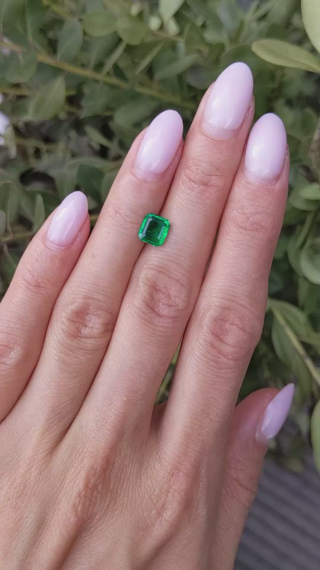 1.17 Ct. Emerald from Colombia Size Video