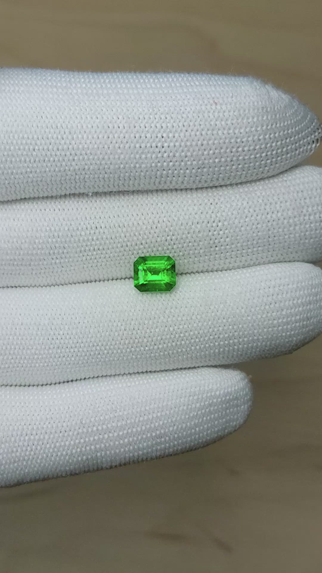 1.42 Ct. Emerald from Colombia Size Video