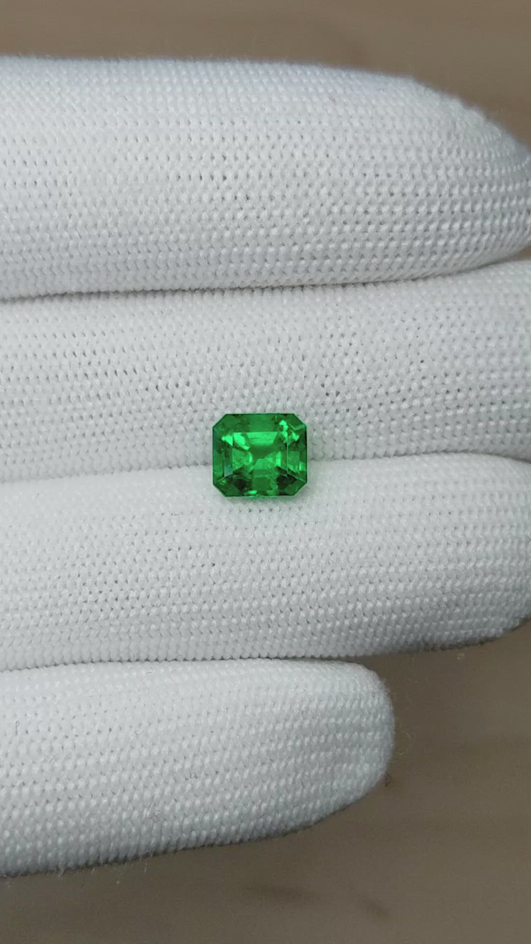 2.13 Ct. Emerald from Colombia - Muzo Size Video