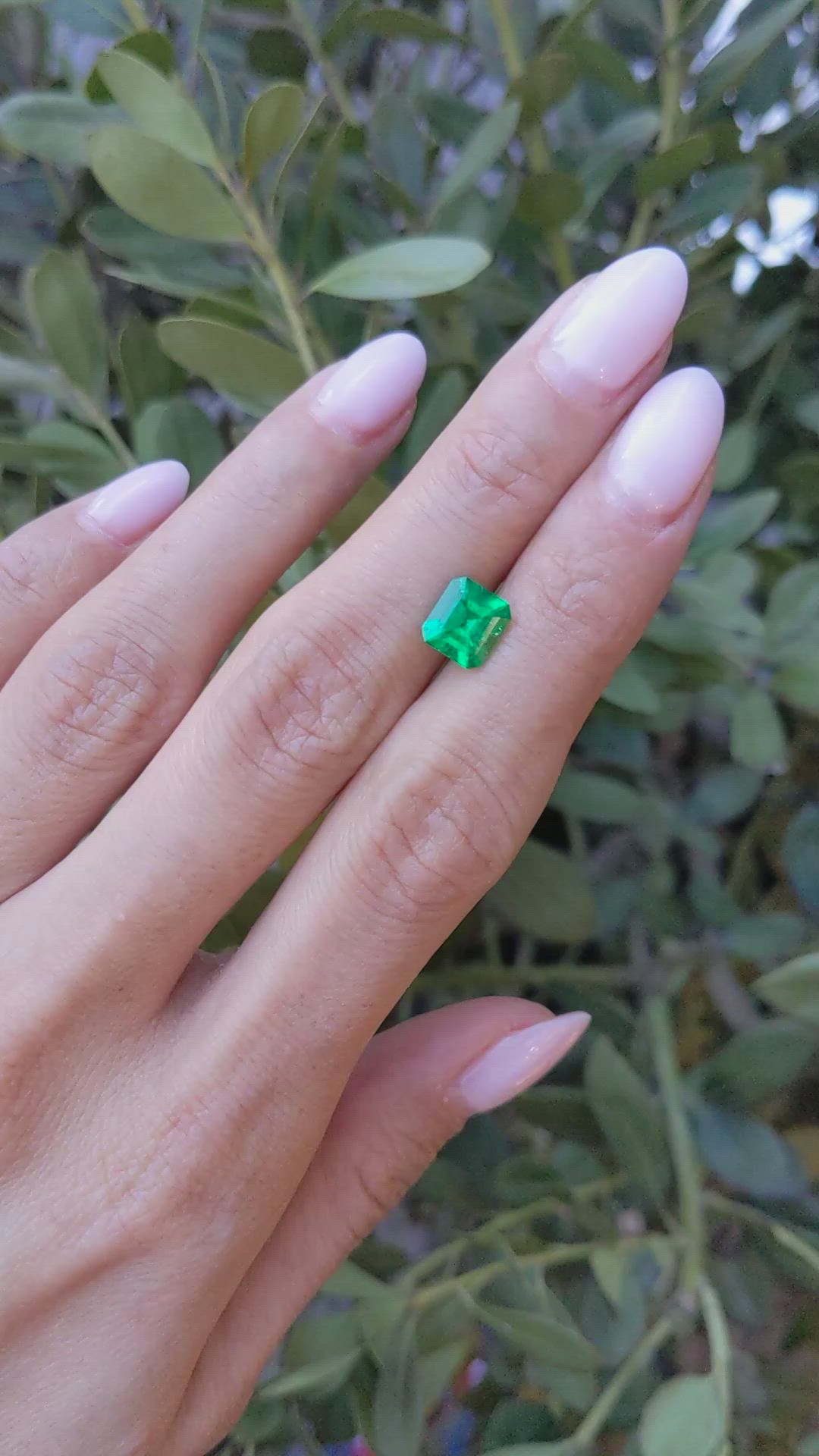 1.49 Ct. Emerald from Colombia Size Video