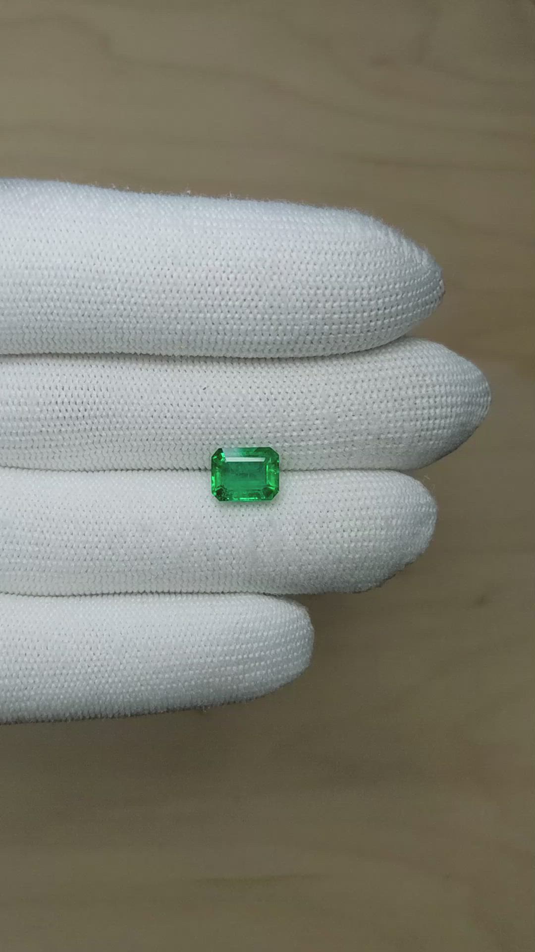 2.37 Ct. Emerald from Zambia Size Video