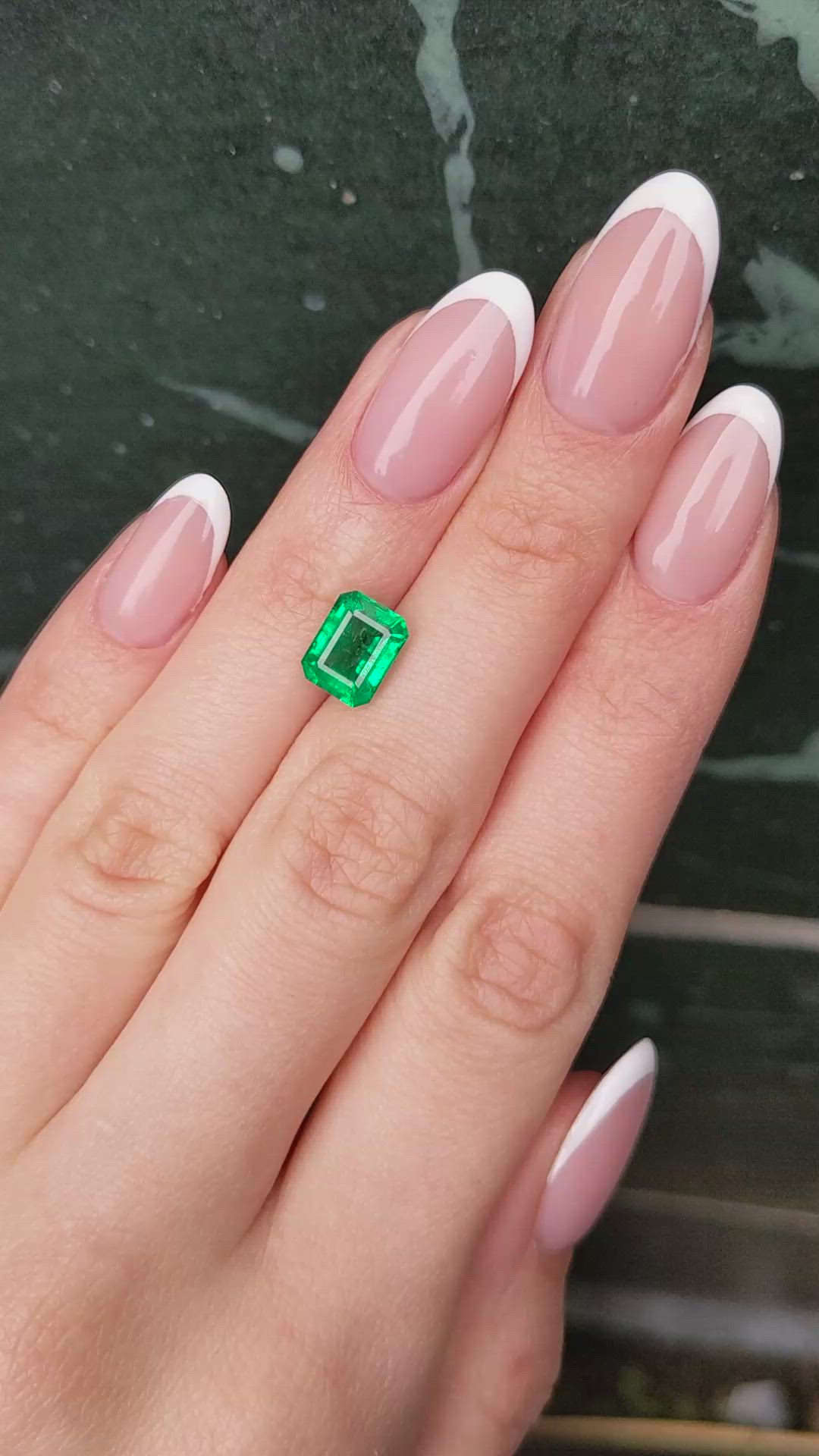 2.37 Ct. Emerald from Zambia Size Video