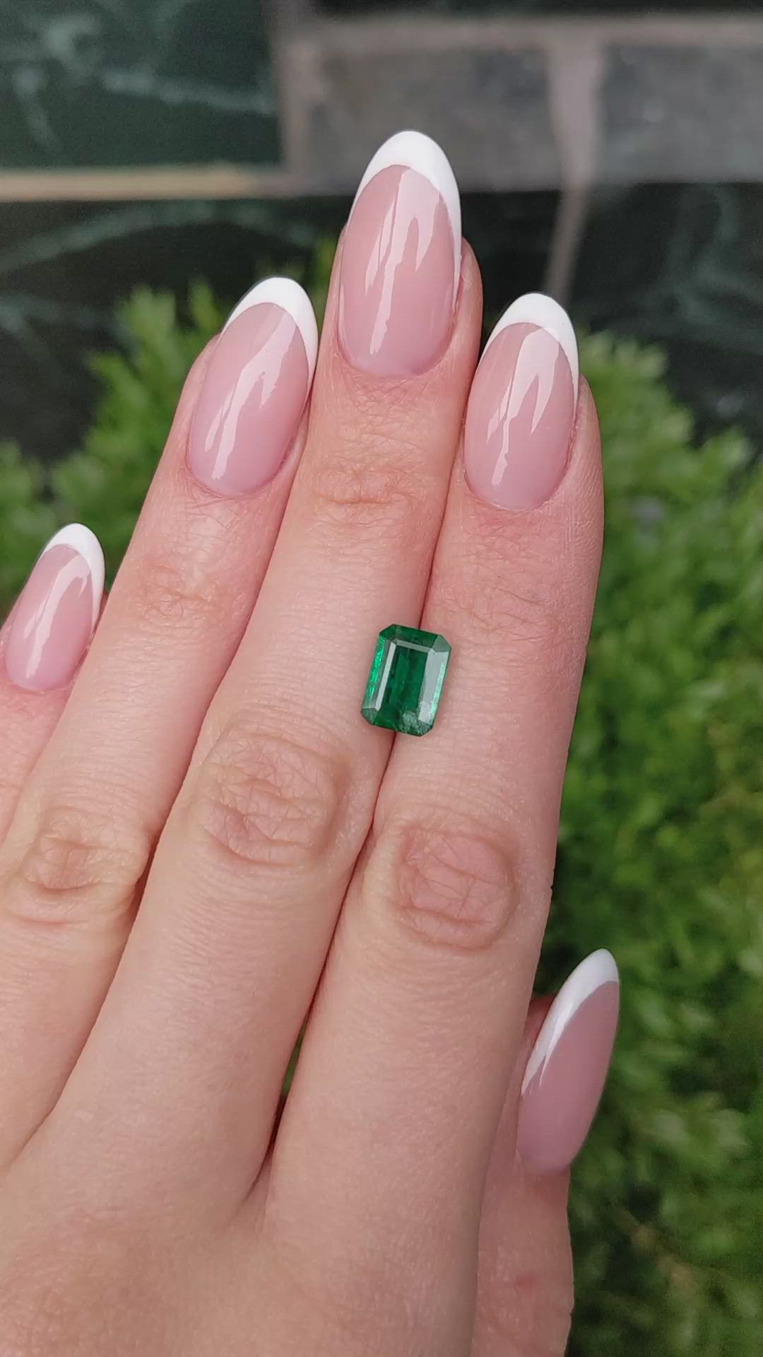 2.27 Ct. Emerald from Zambia Size Video
