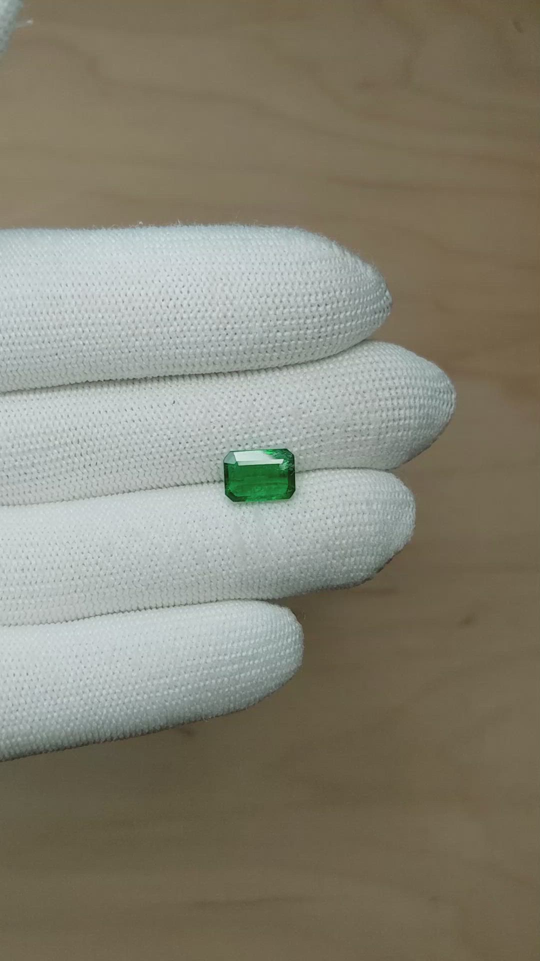 2.27 Ct. Emerald from Zambia Size Video