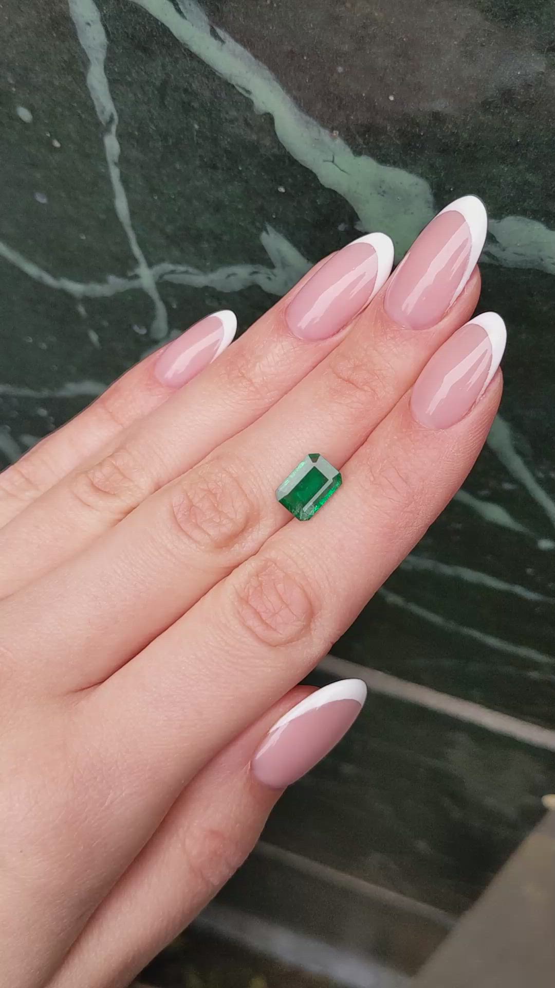2.27 Ct. Emerald from Zambia Size Video