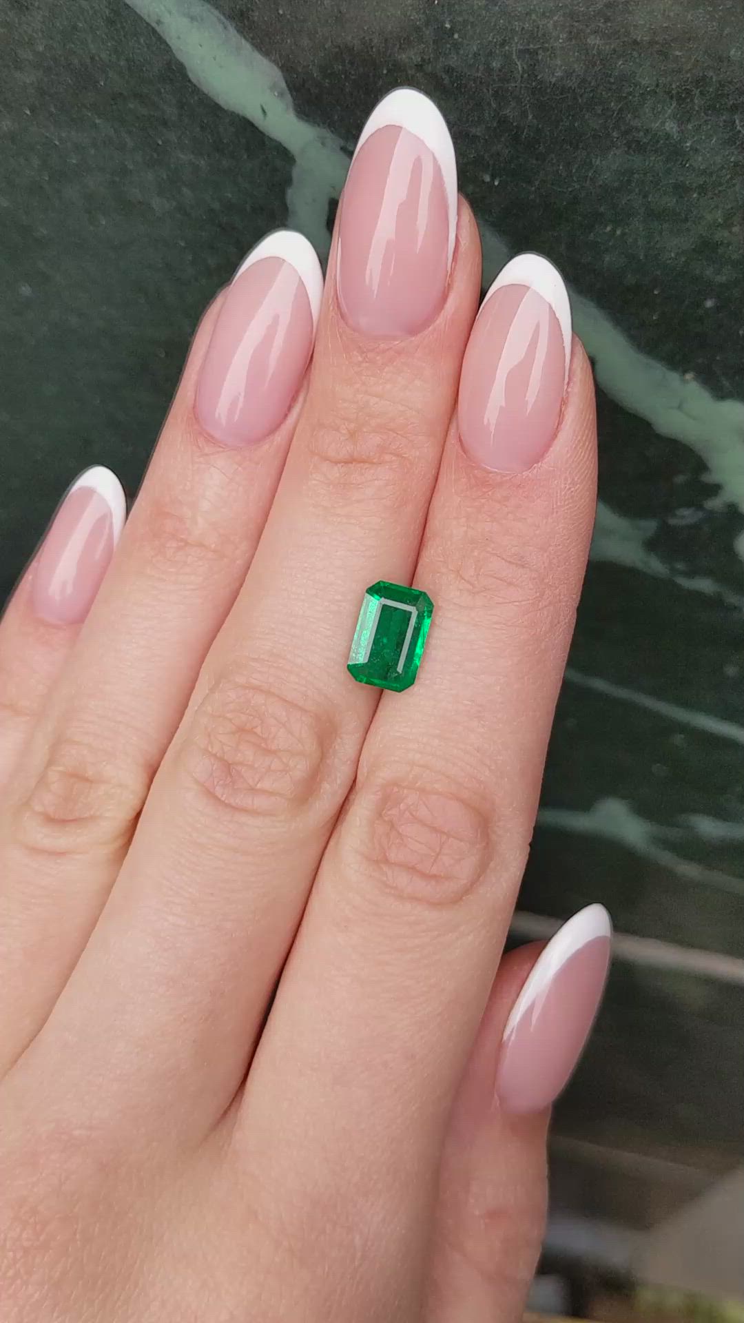 2.15 Ct. Emerald from Zambia Size Video