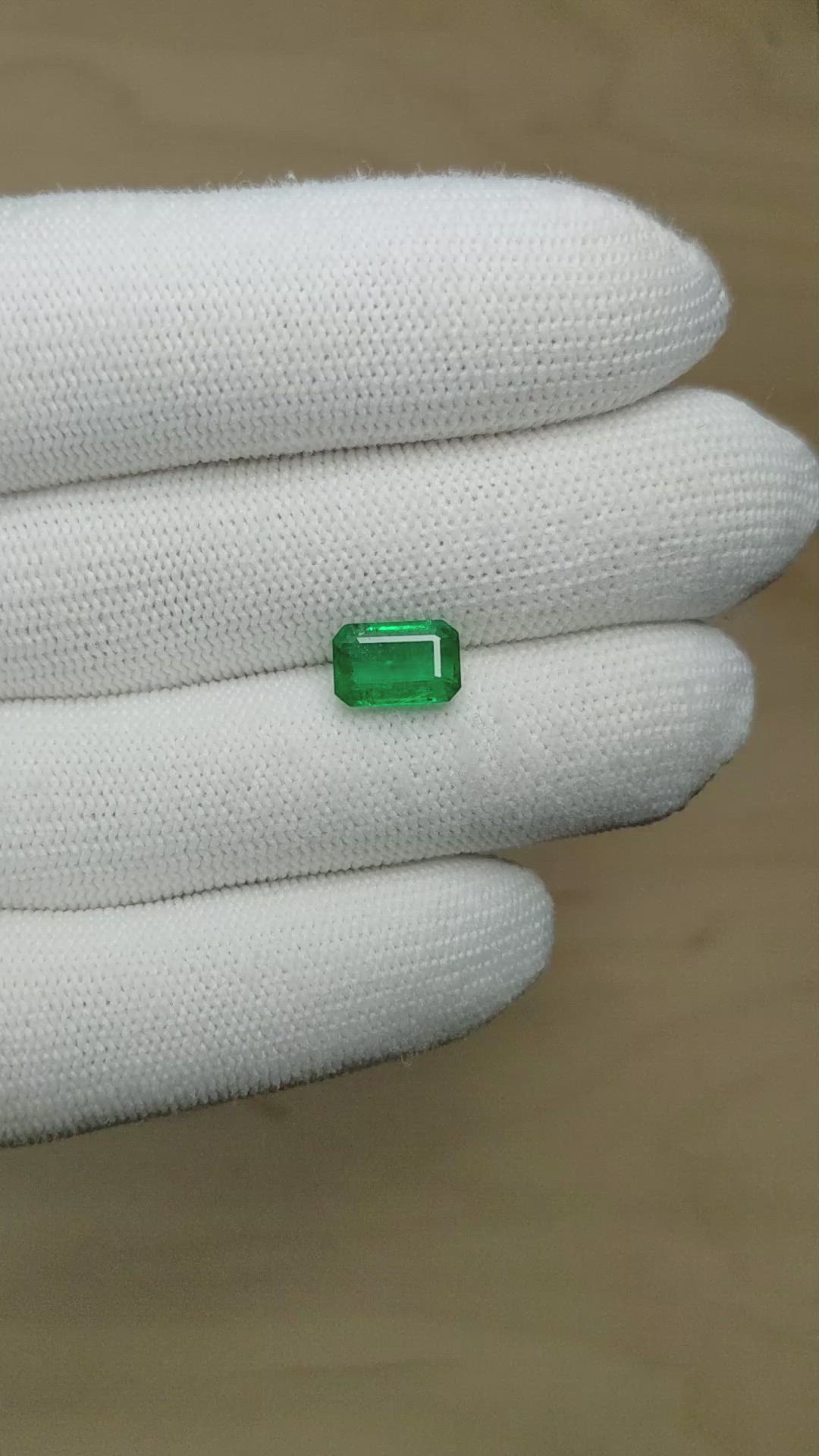 2.15 Ct. Emerald from Zambia Size Video