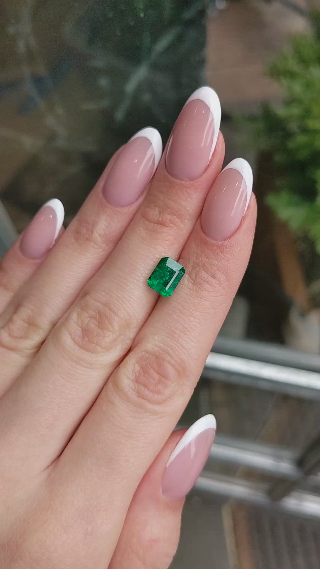 2.15 Ct. Emerald from Zambia Size Video