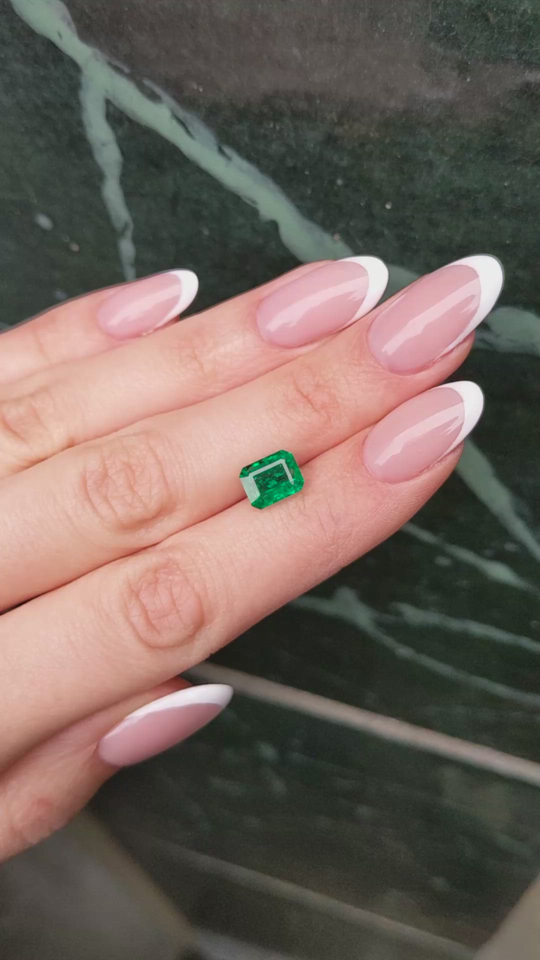 2.15 Ct. Emerald from Zambia Size Video