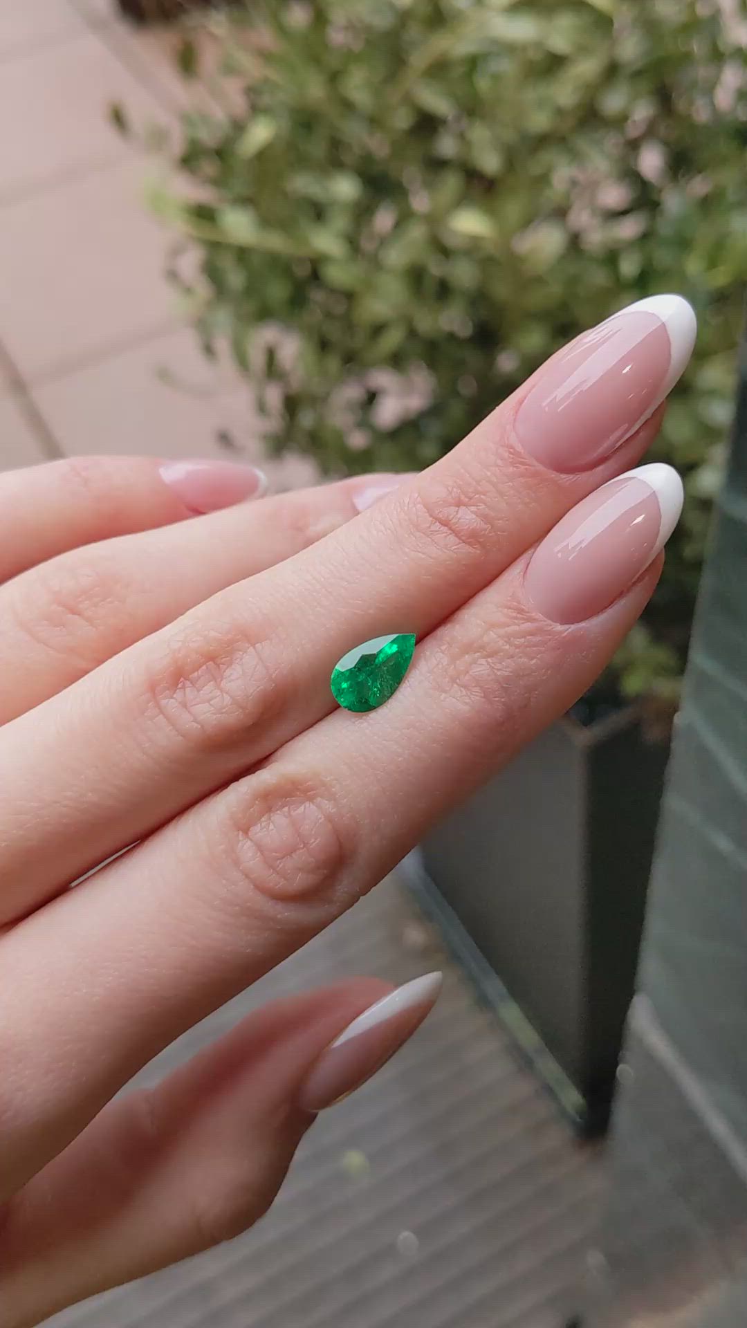 1.36 Ct. Emerald from Colombia Size Video