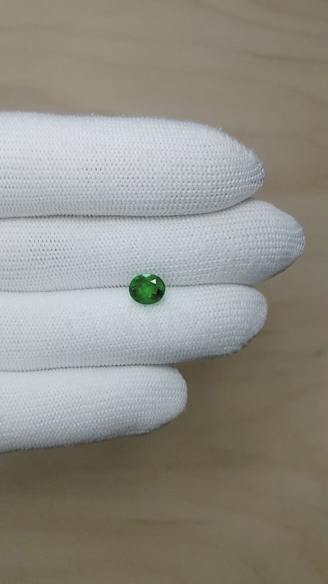 1.50 Ct. Emerald from Zambia Size Video