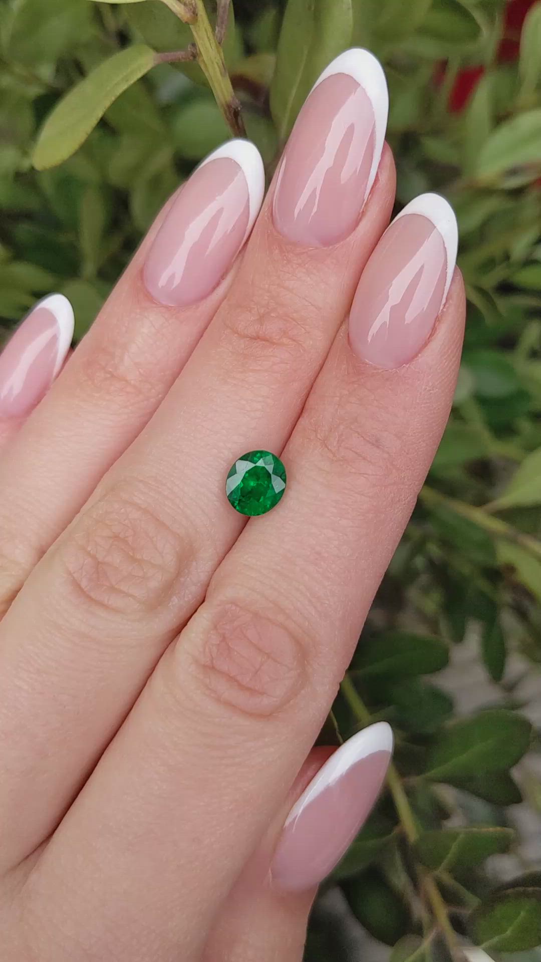 1.50 Ct. Emerald from Zambia Size Video