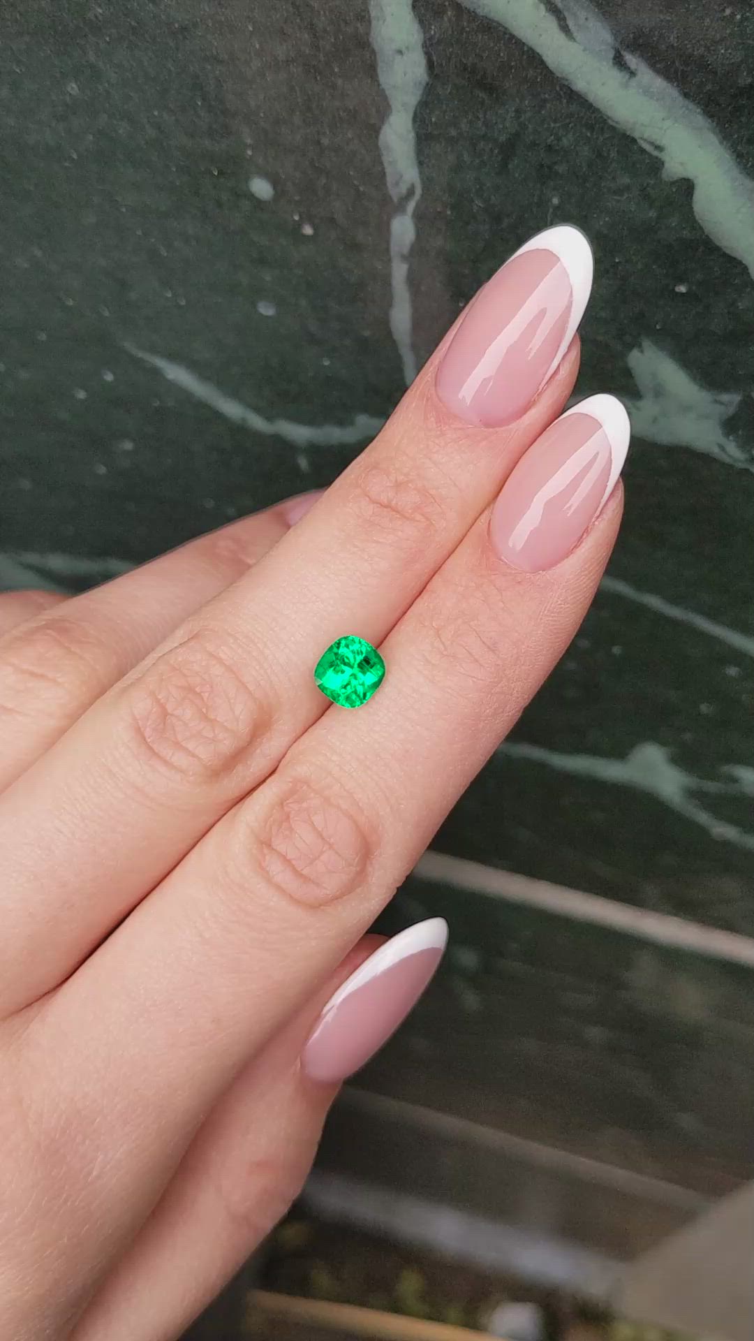 1.44 Ct. Emerald from Colombia Size Video