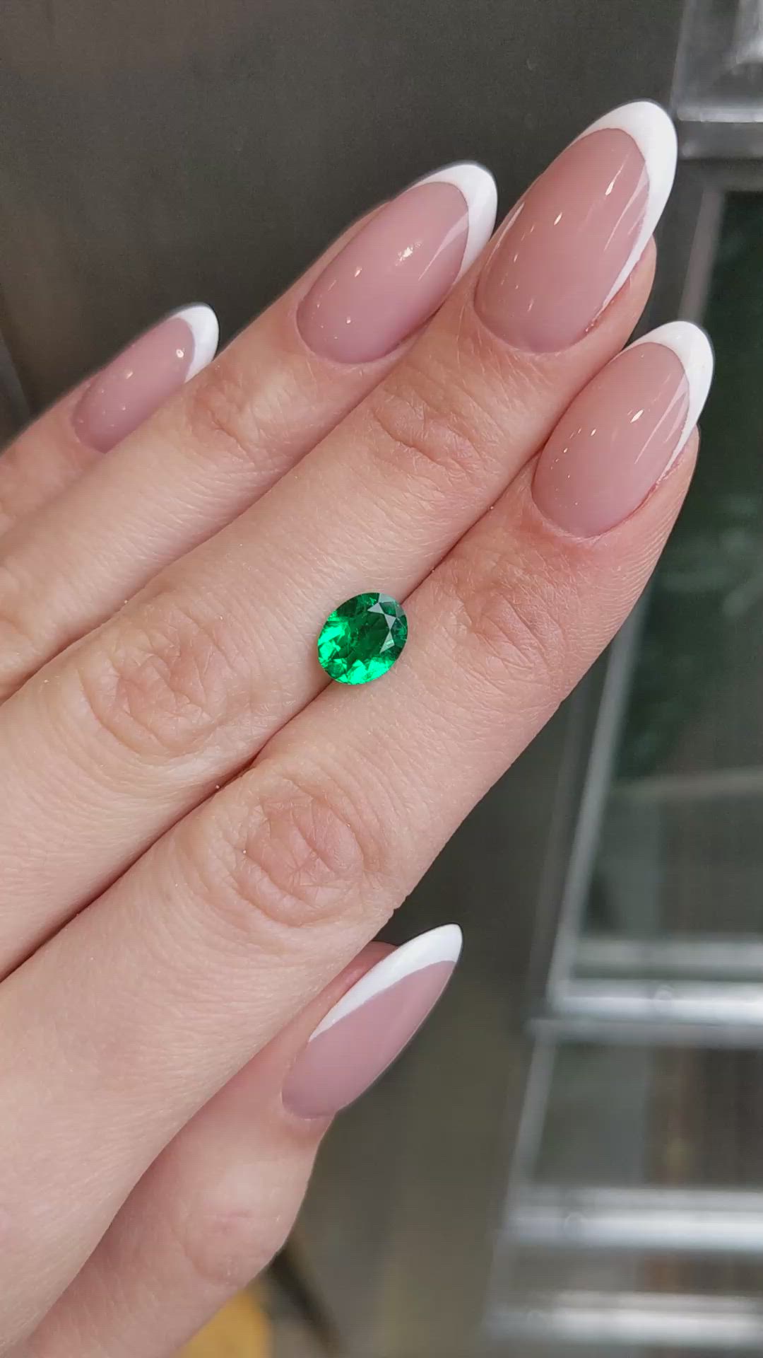 1.16 Ct. Emerald from Colombia - Muzo Size Video