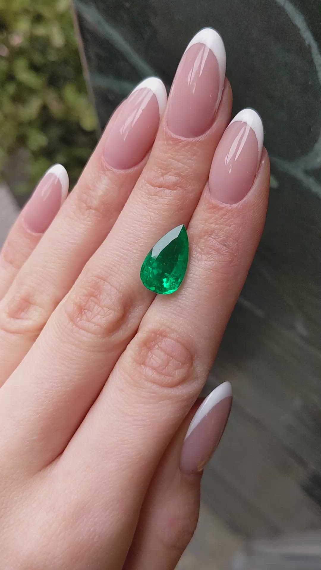 4.73 Ct. Emerald from Colombia Size Video