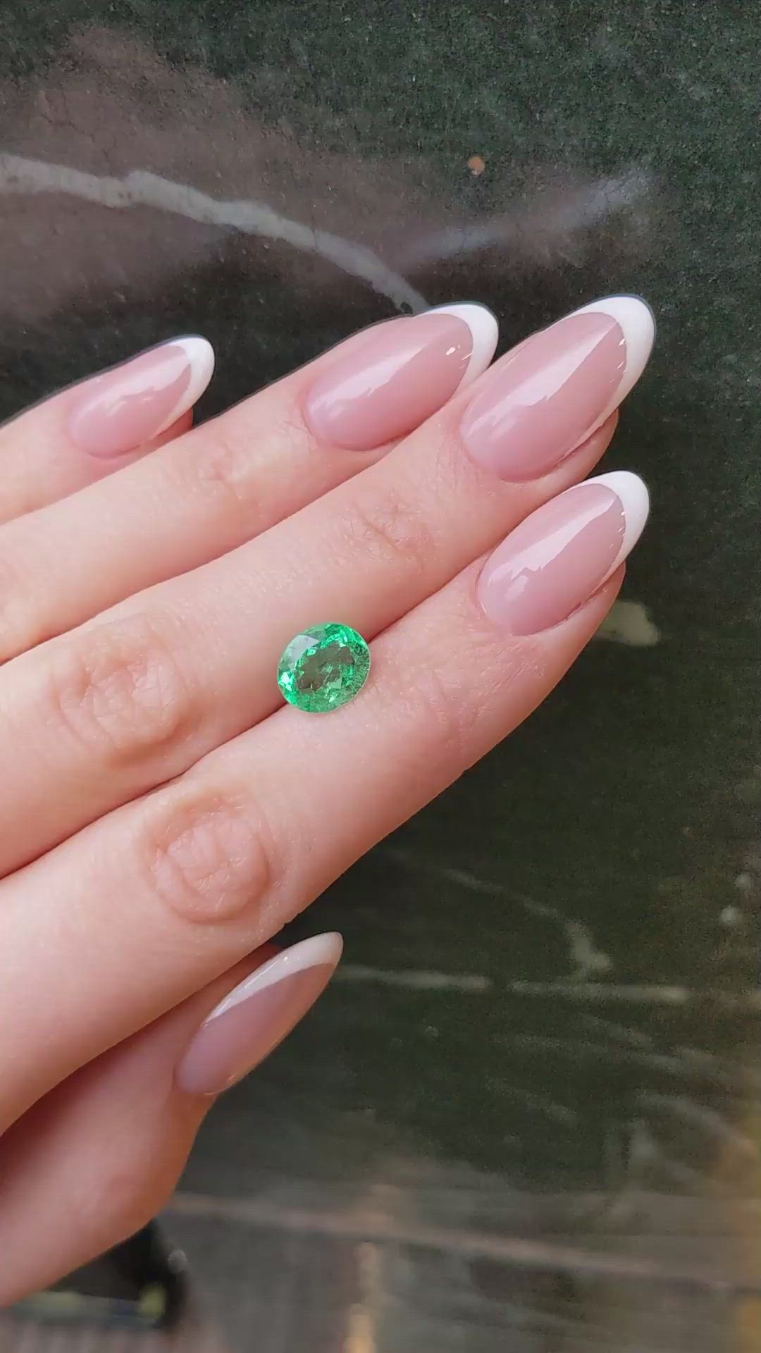 2.11 Ct. Emerald from Colombia Size Video