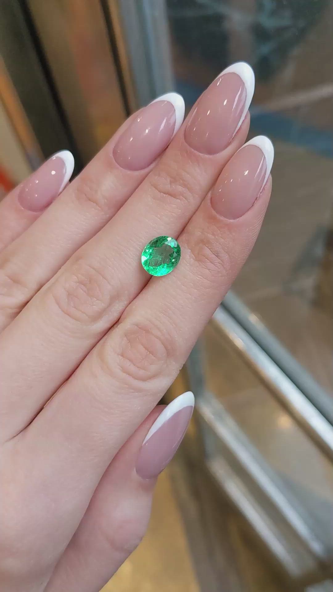2.11 Ct. Emerald from Colombia Size Video