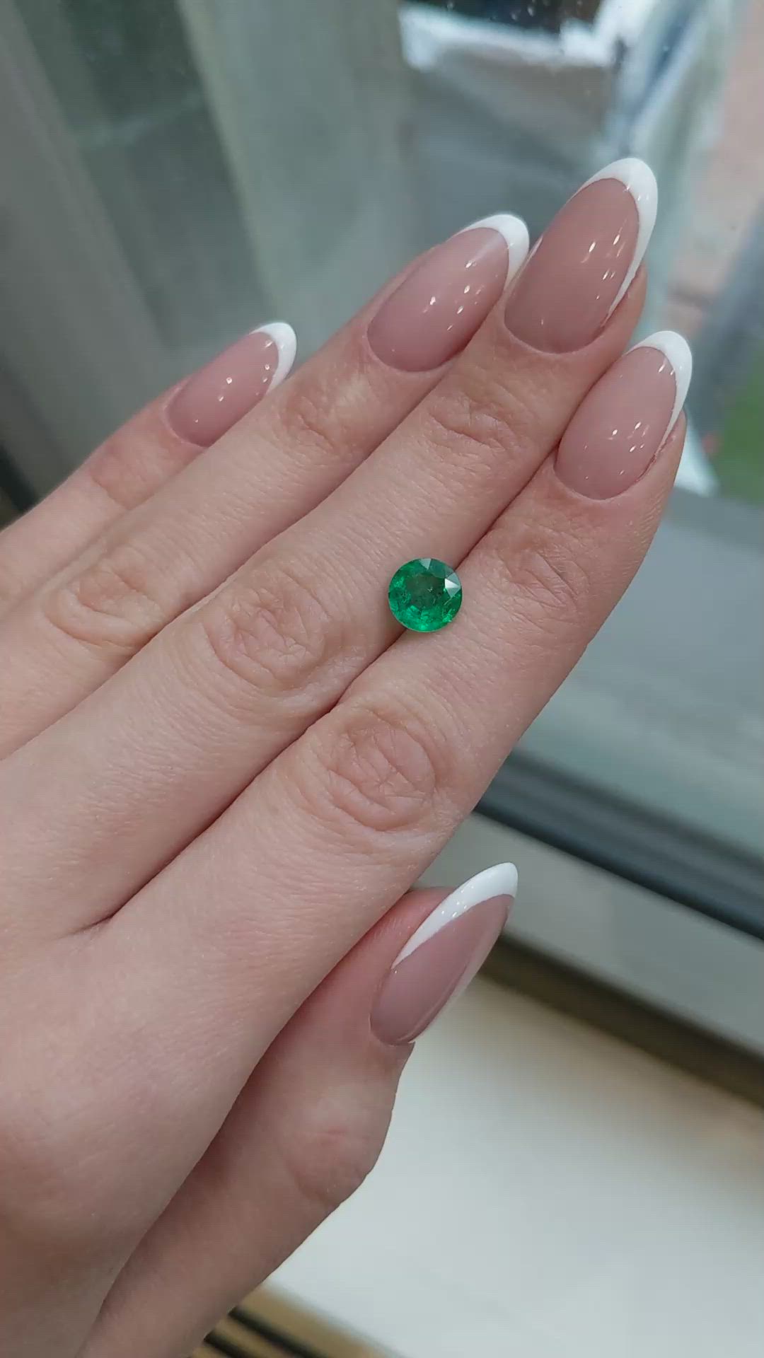 1.43 Ct. Emerald from Colombia Size Video