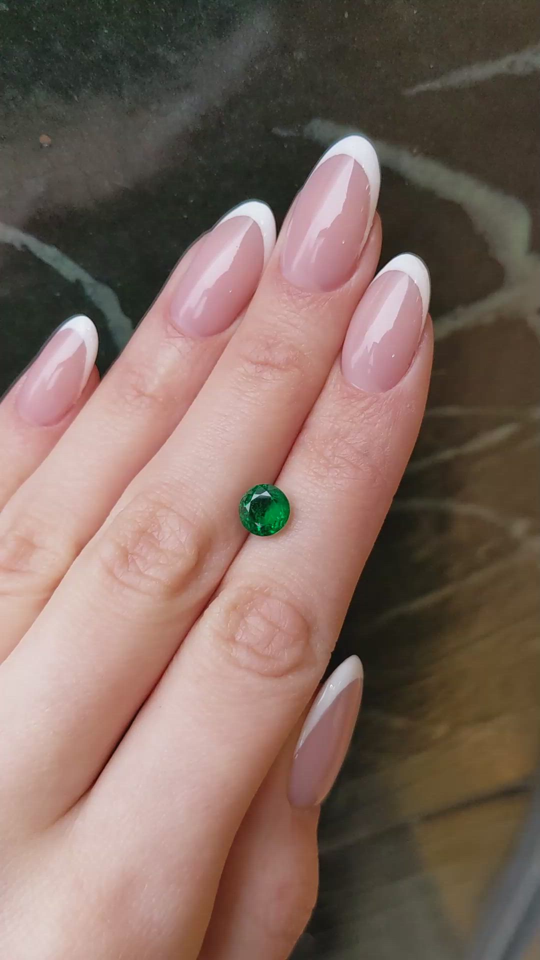 1.32 Ct. Emerald from Zambia Size Video