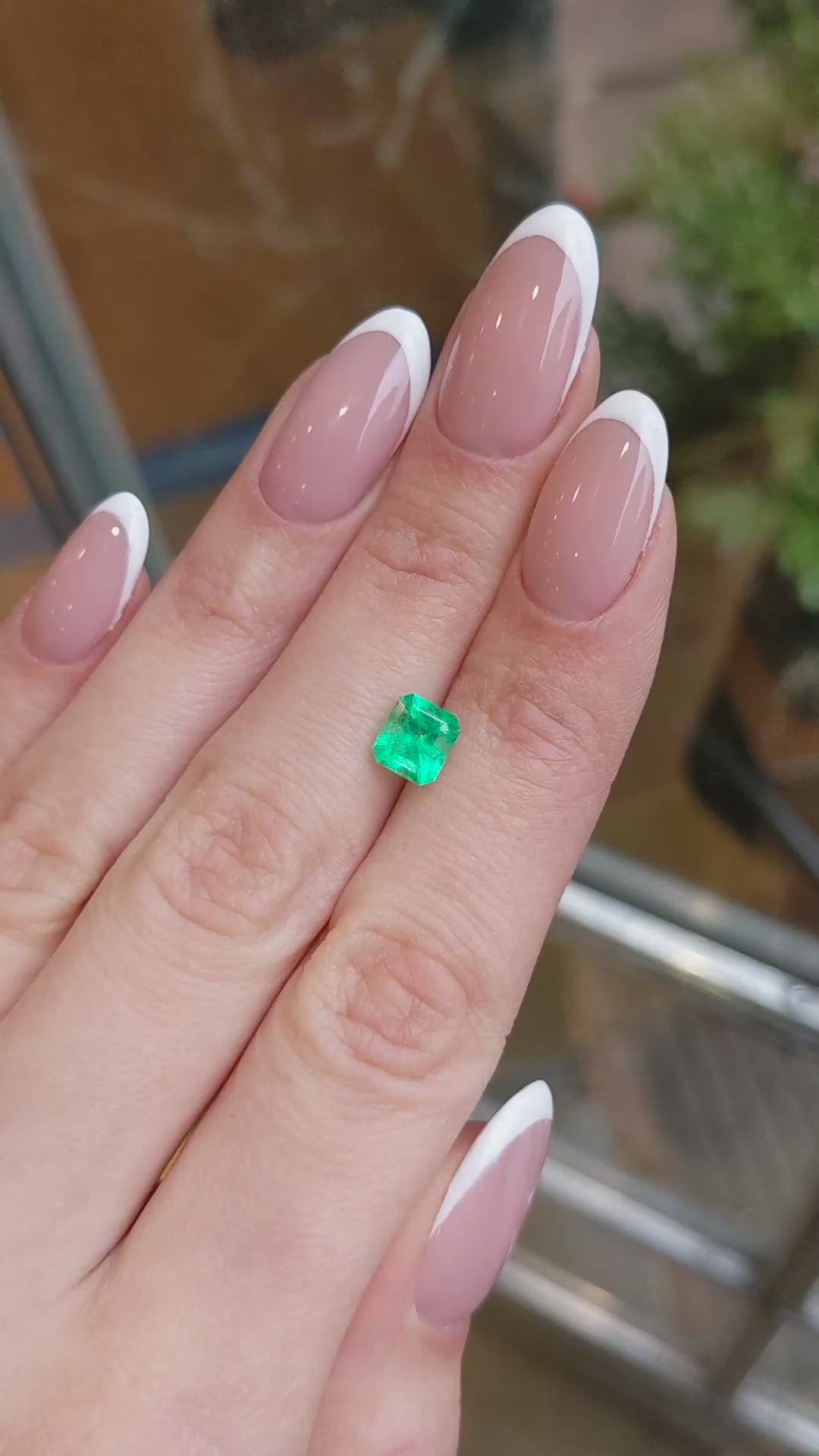 1.11 Ct. Emerald from Colombia Size Video