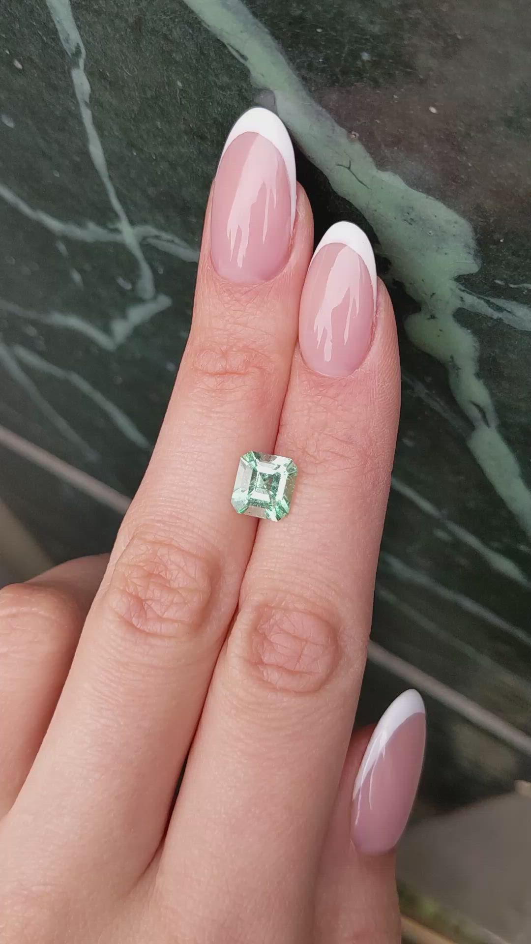 2.04 Ct. Emerald from Colombia Size Video
