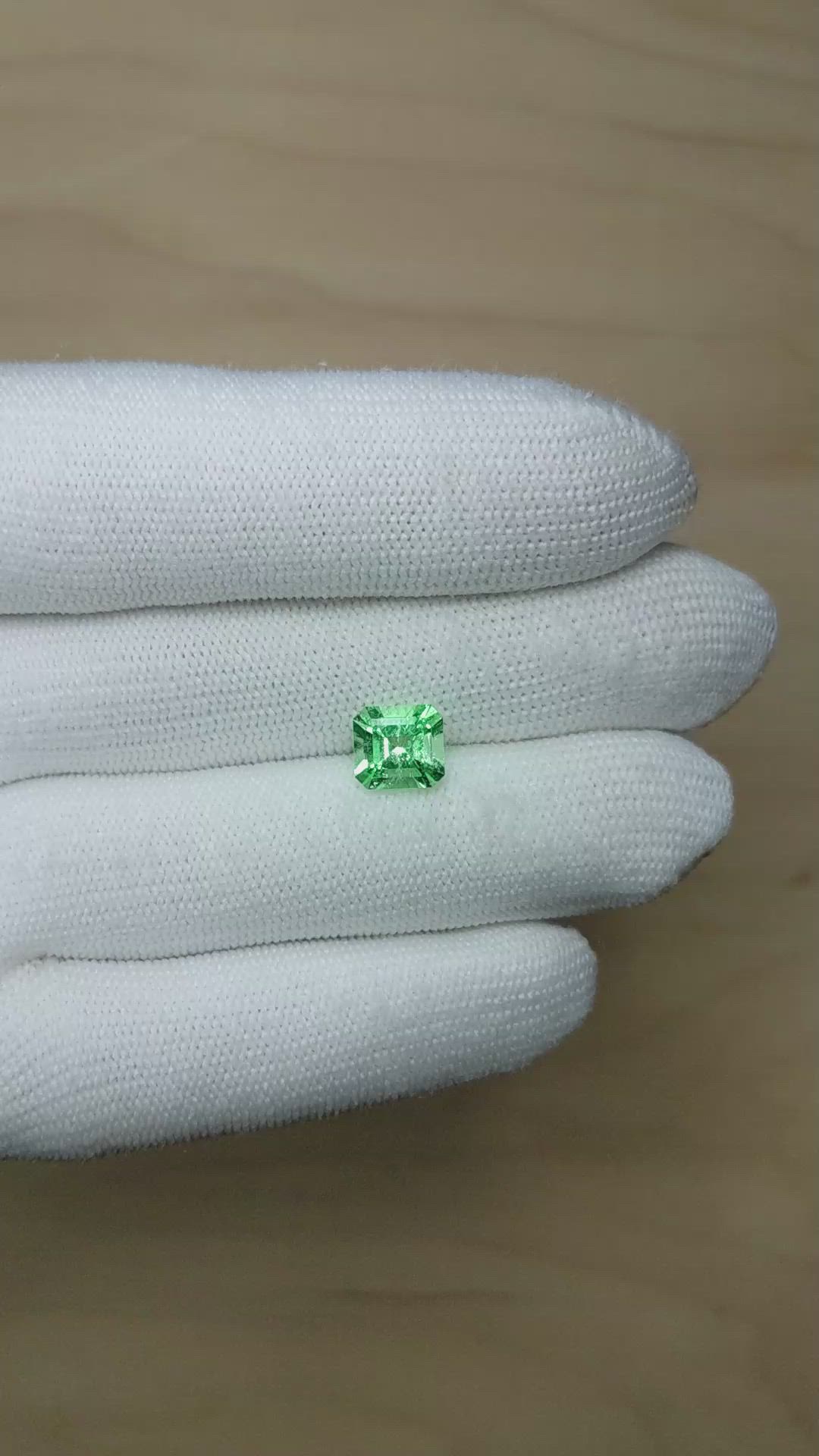 2.04 Ct. Emerald from Colombia Size Video