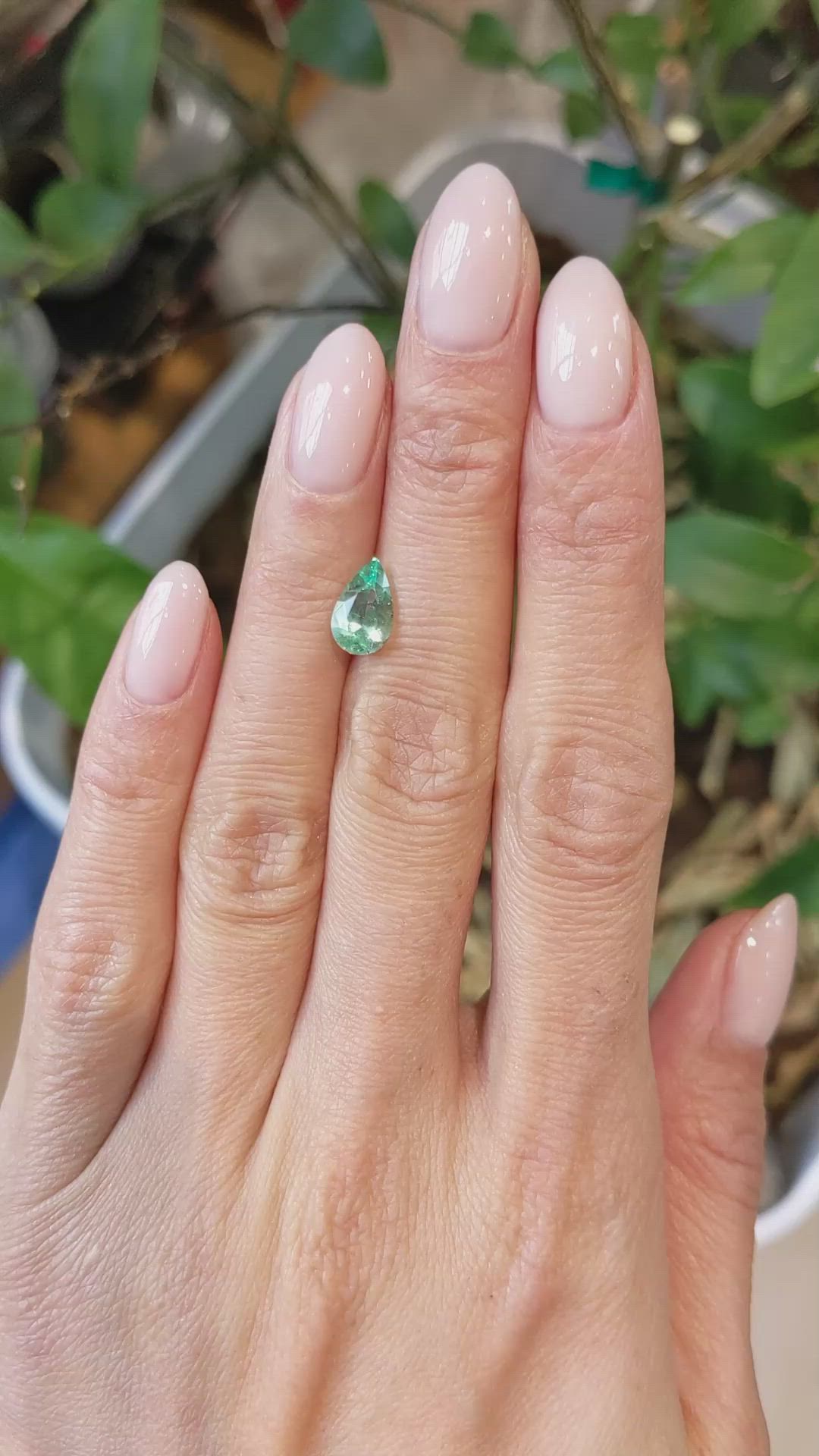1.16 Ct. Emerald from Colombia Size Video