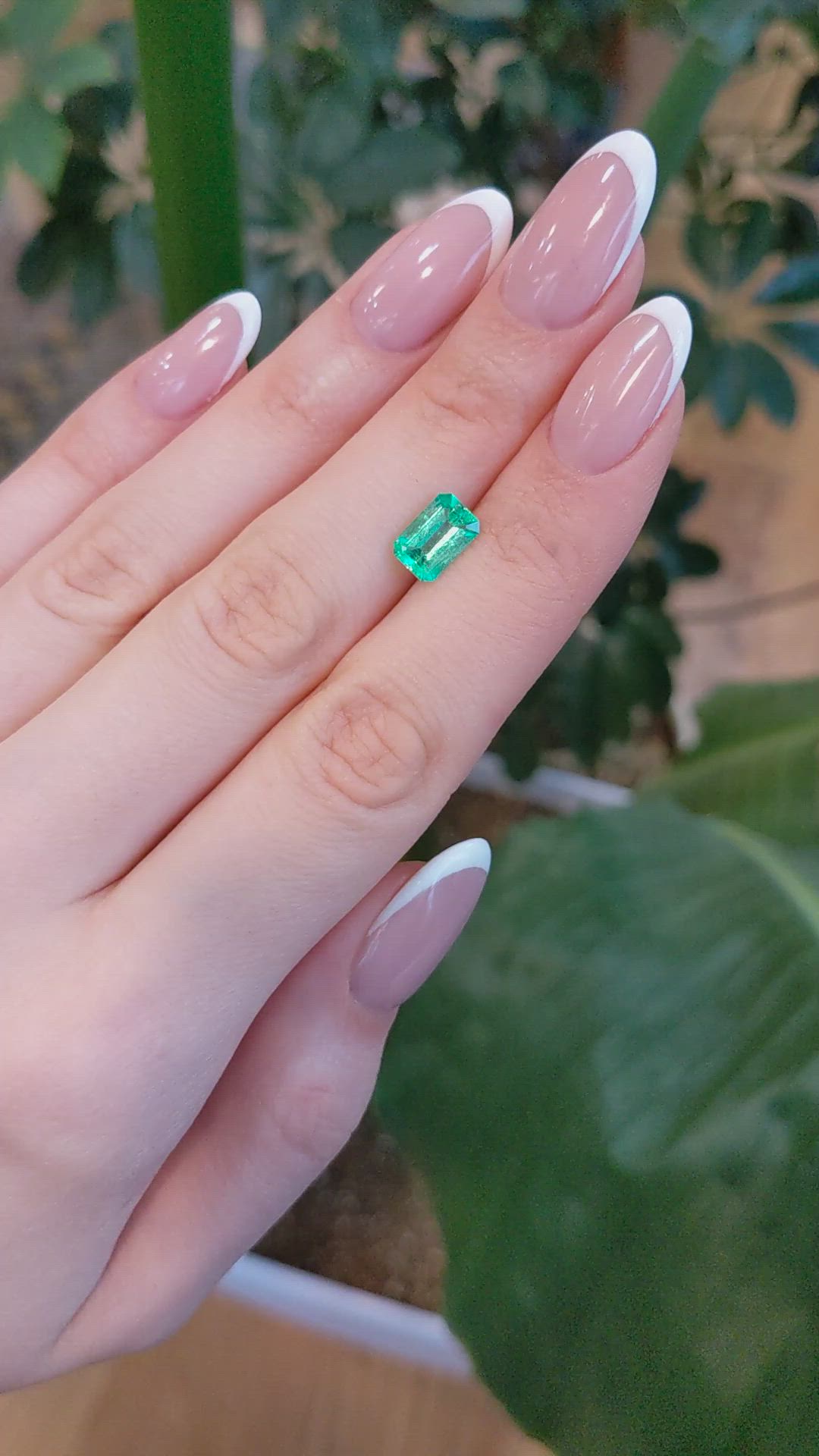1.42 Ct. Emerald from Colombia Size Video