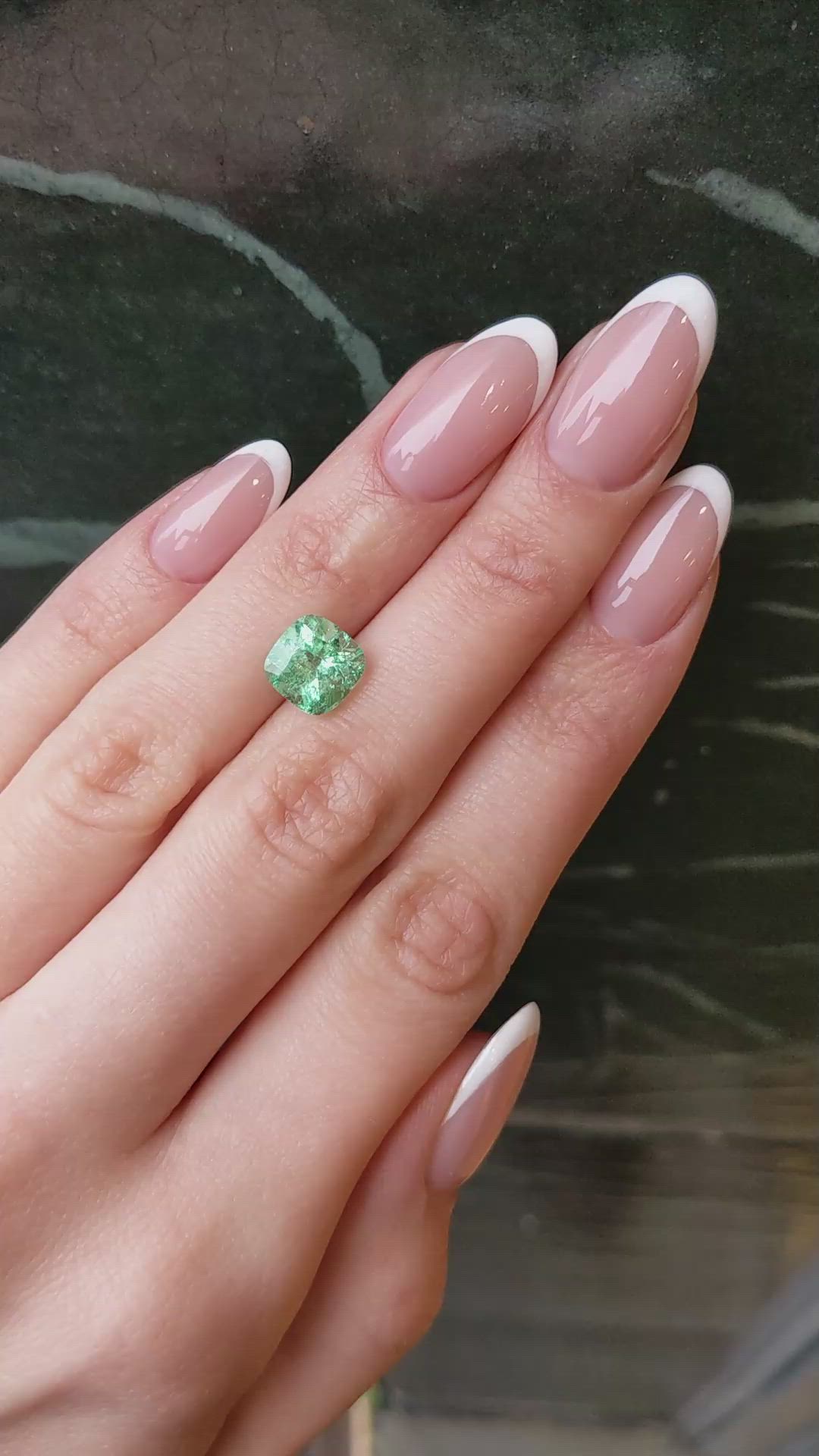 2.72 Ct. Emerald from Colombia Size Video