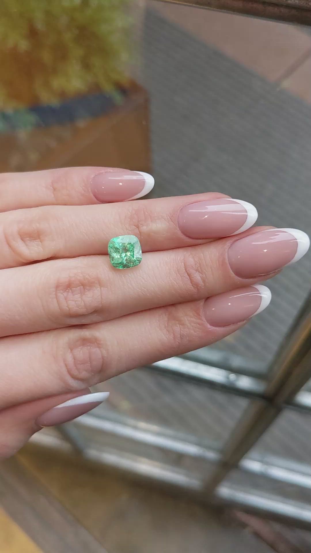 2.72 Ct. Emerald from Colombia Size Video