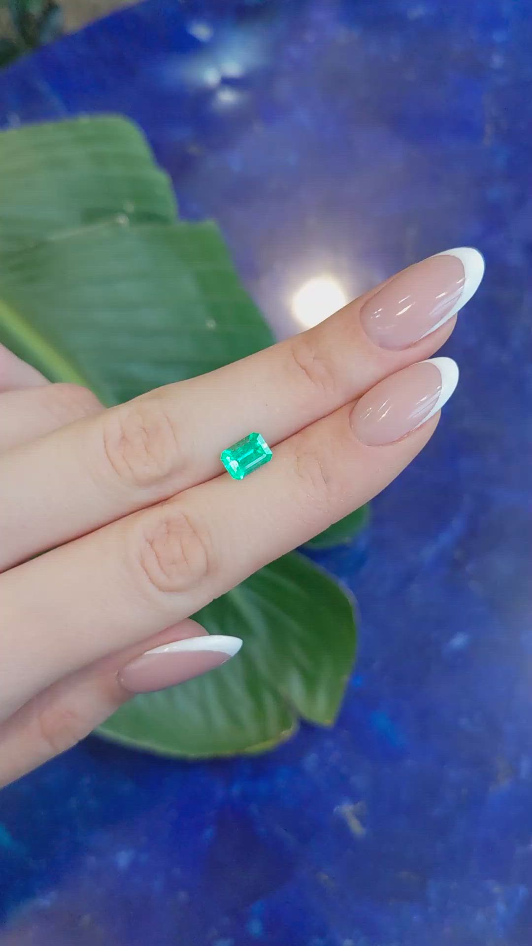1.17 Ct. Emerald from Colombia Size Video