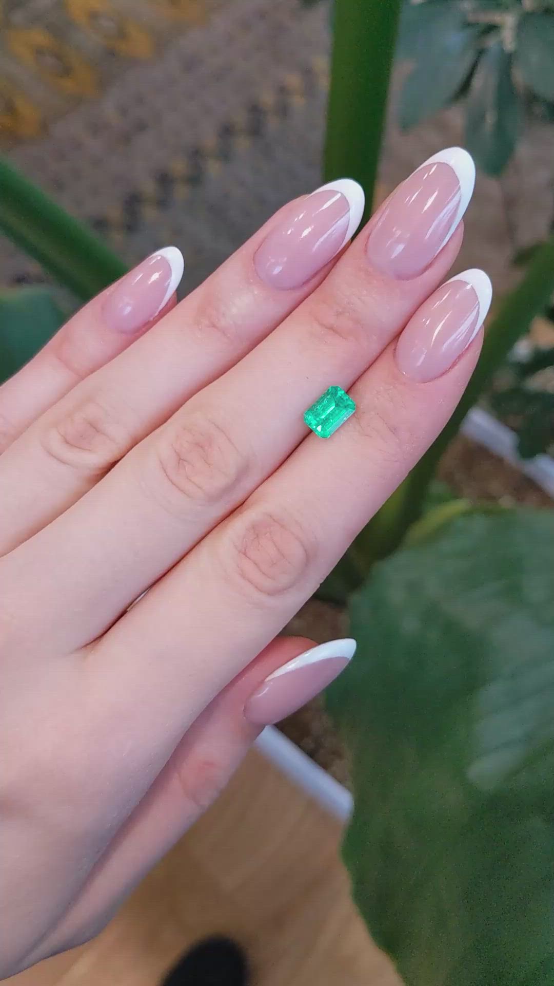 1.17 Ct. Emerald from Colombia Size Video