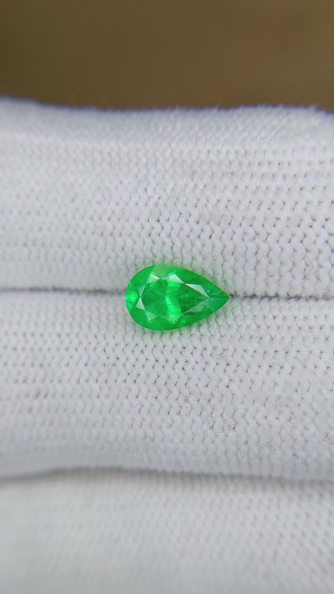 1.12 Ct. Emerald from Colombia Size Video