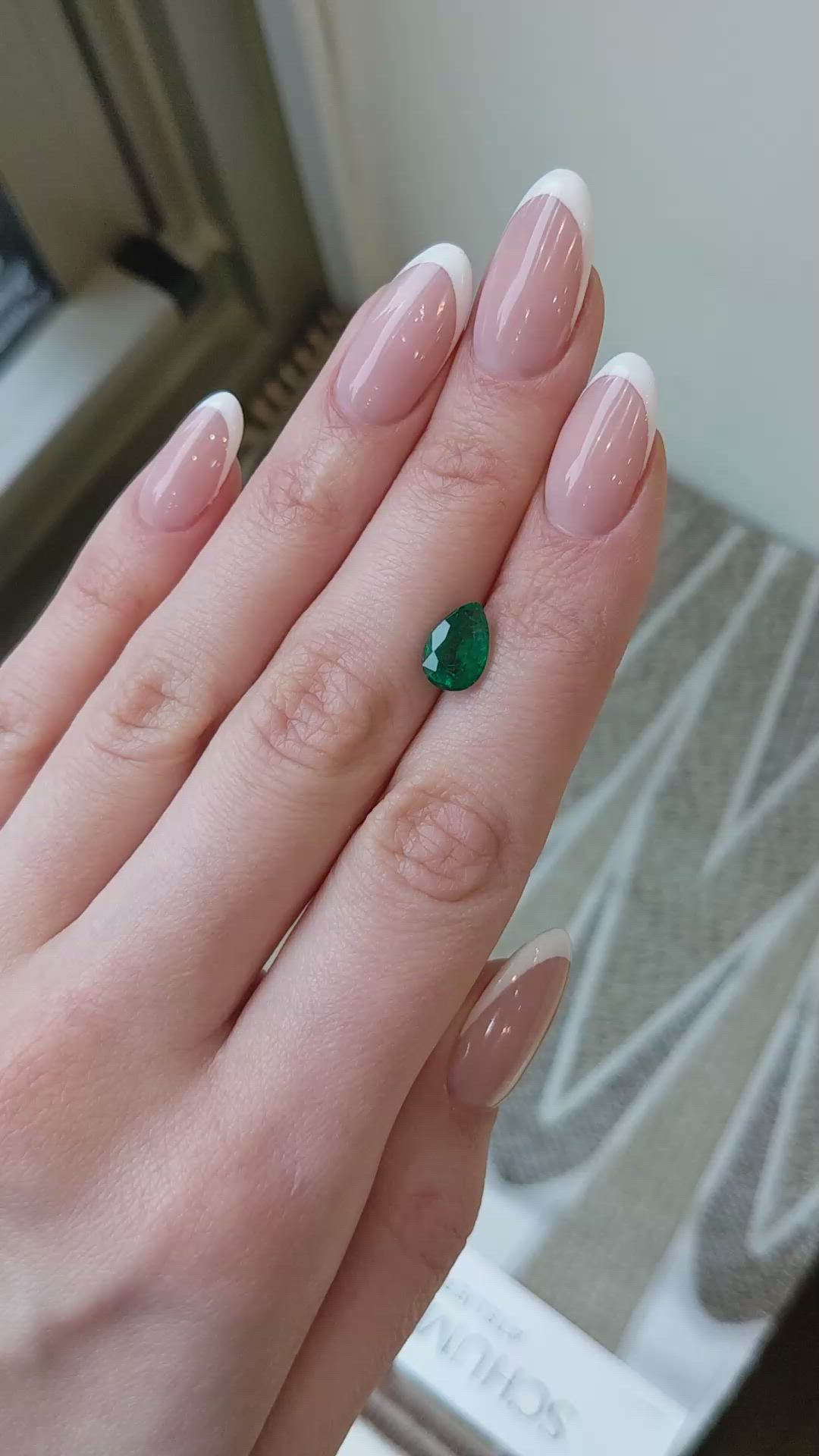 1.90 Ct. Emerald from Zambia Size Video