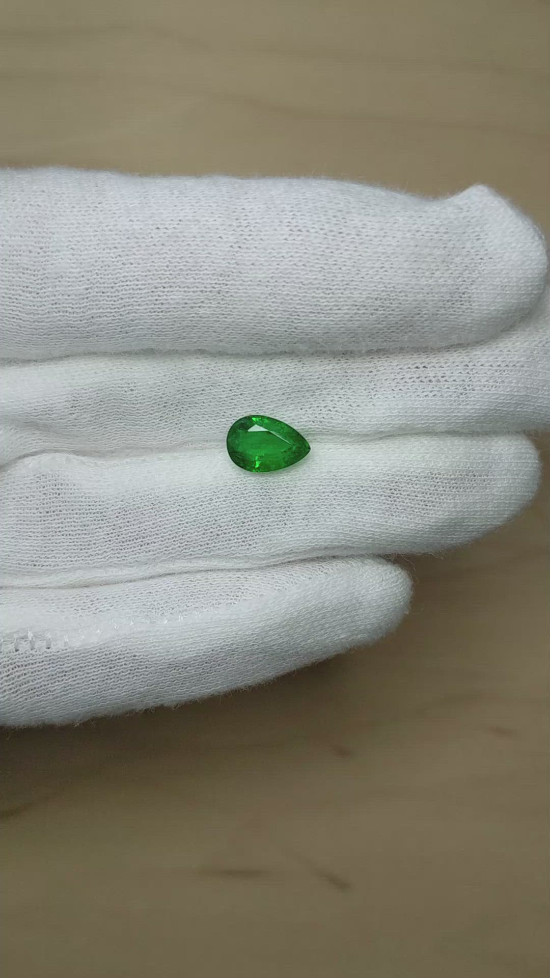 1.90 Ct. Emerald from Zambia Size Video