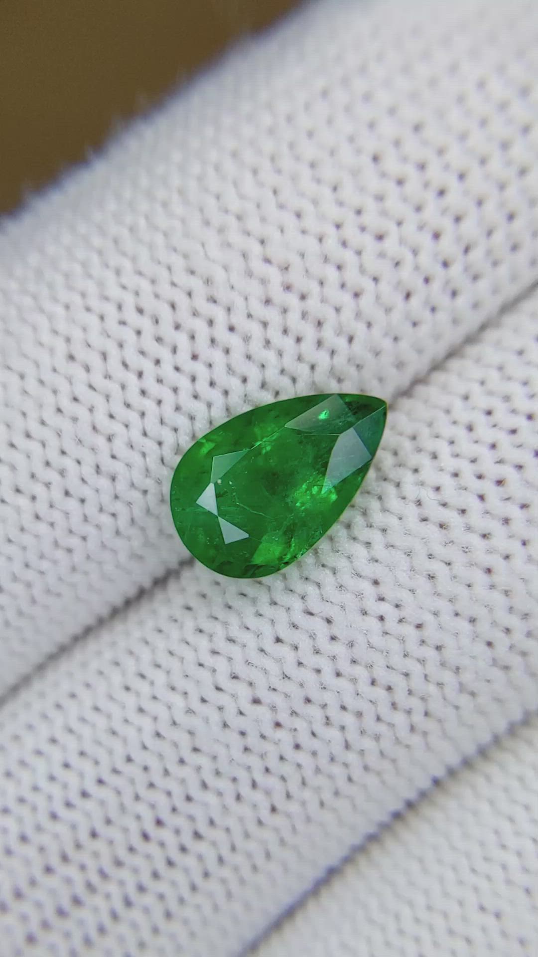 2.08 Ct. Emerald from Zambia Size Video