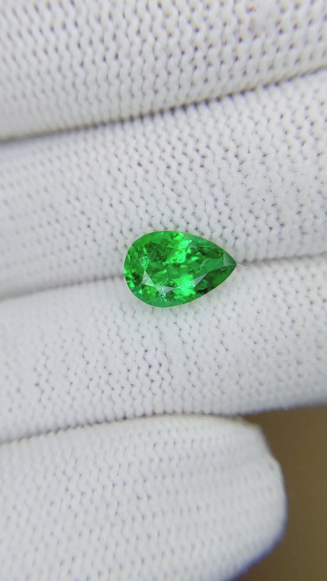 1.65 Ct. Emerald from Zambia Size Video