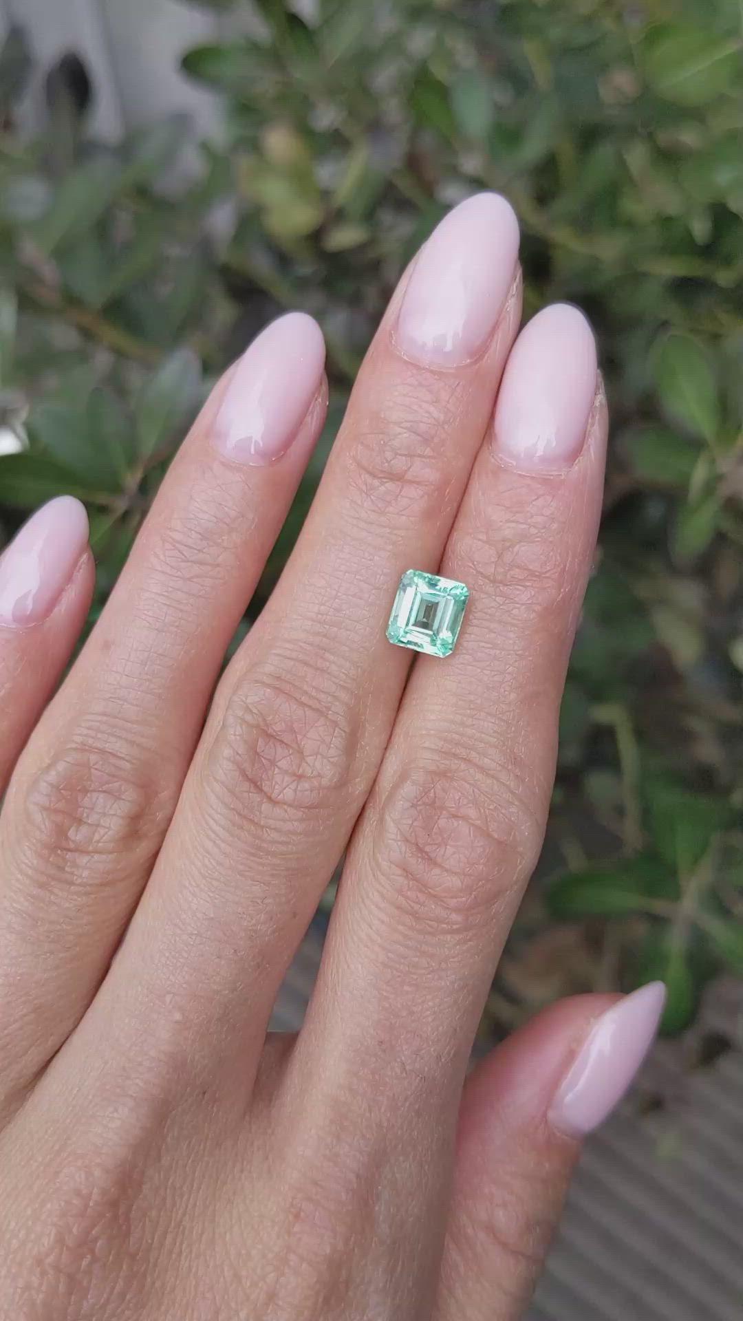 1.62 Ct. Emerald from Colombia Size Video