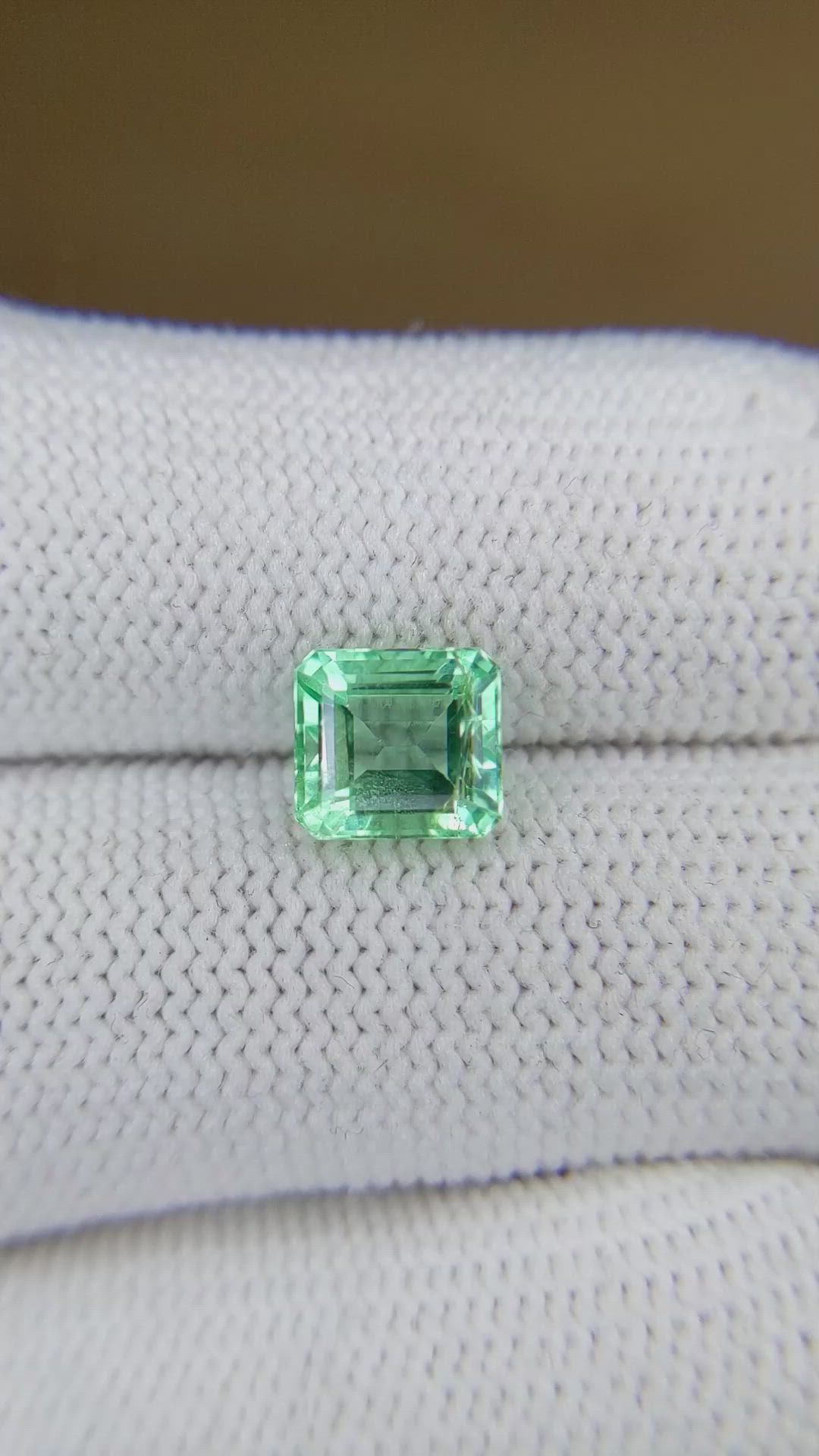 1.62 Ct. Emerald from Colombia Size Video
